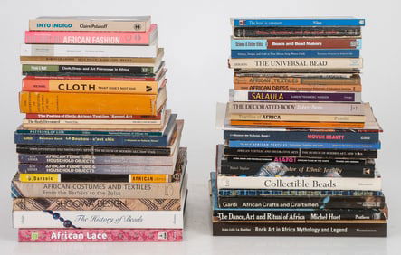 Collection of 55 Books on African Art