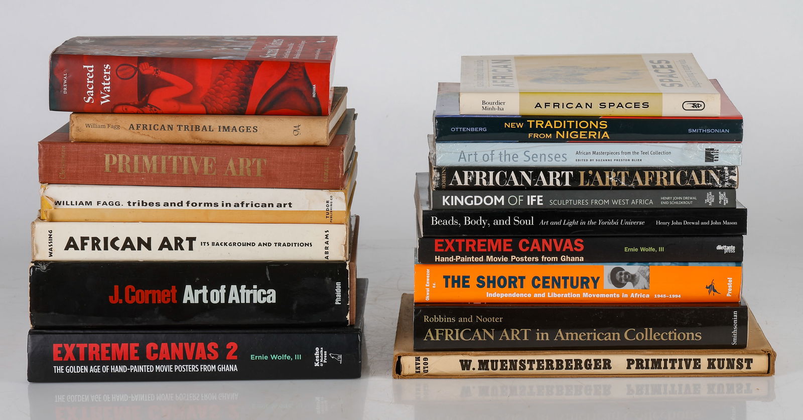 Collection of 17 Books on African Art. (1 of 3)