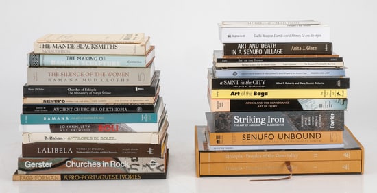 Collection of 32 Books on African Art
