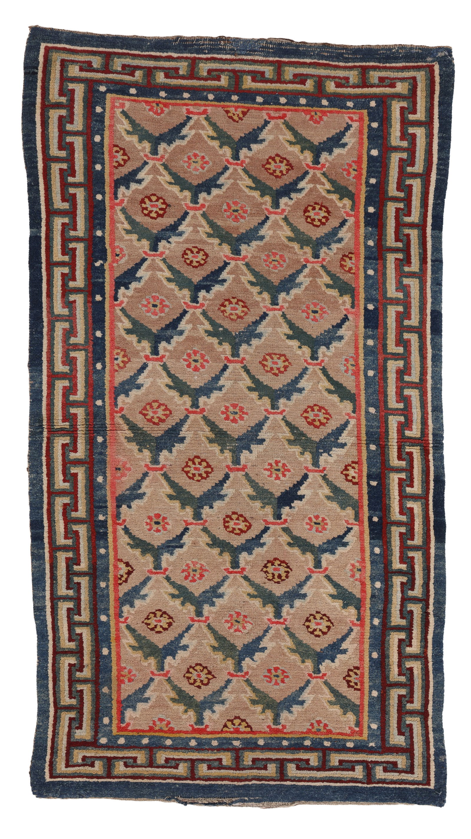Khaden Rug, Tibet, Late 19th C., 2'9'' x 5'0'' (1 of 5)