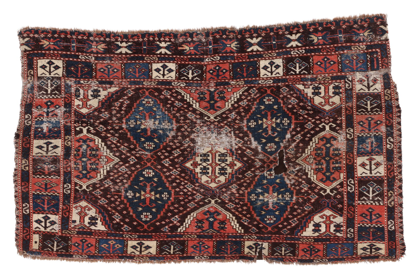 Chodor Turkmen Chuval, Central Asia, 19th Century, 4'5'' x 2'9'' (1 of 5)