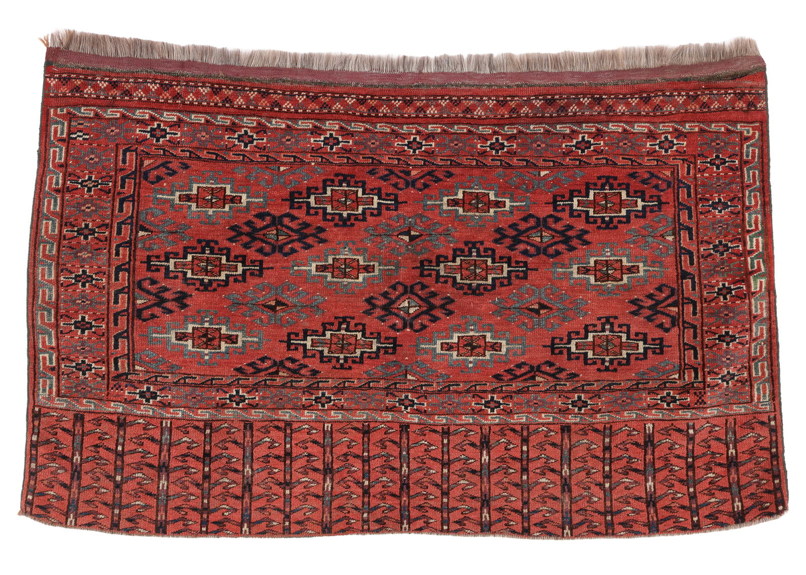 Yomud Group Turkmen Chuval, Central Asia, 19th C., 4'3'' x 2'8'' (1 of 5)
