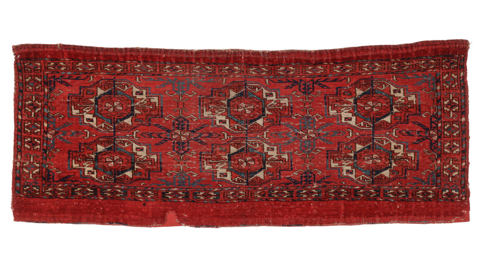 Tekke Turkmen Torba, Central Asia, 19th Century, 3'5'' x 1'4'' (1 of 4)
