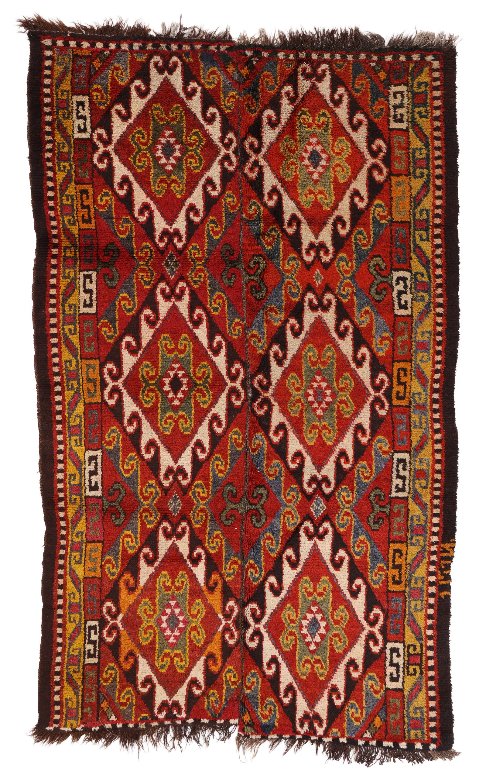 Uzbek Julkhyr Rug, Central Asia, Ca. 1900, 4'11'' x 8'3'' (1 of 5)