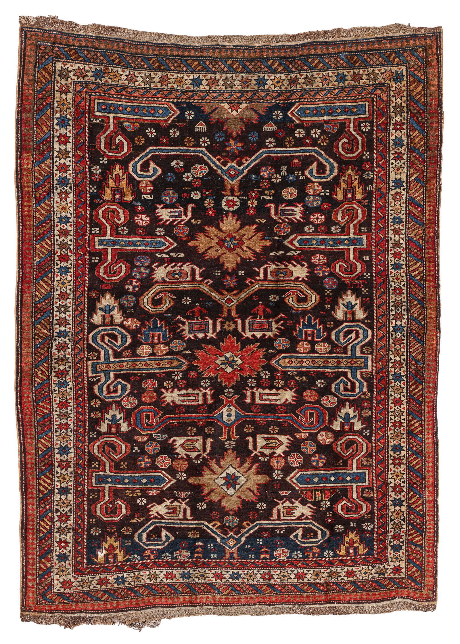 Perpedil Rug, Caucasus, Late 19th C., 3'2'' x 4'5'' (1 of 5)