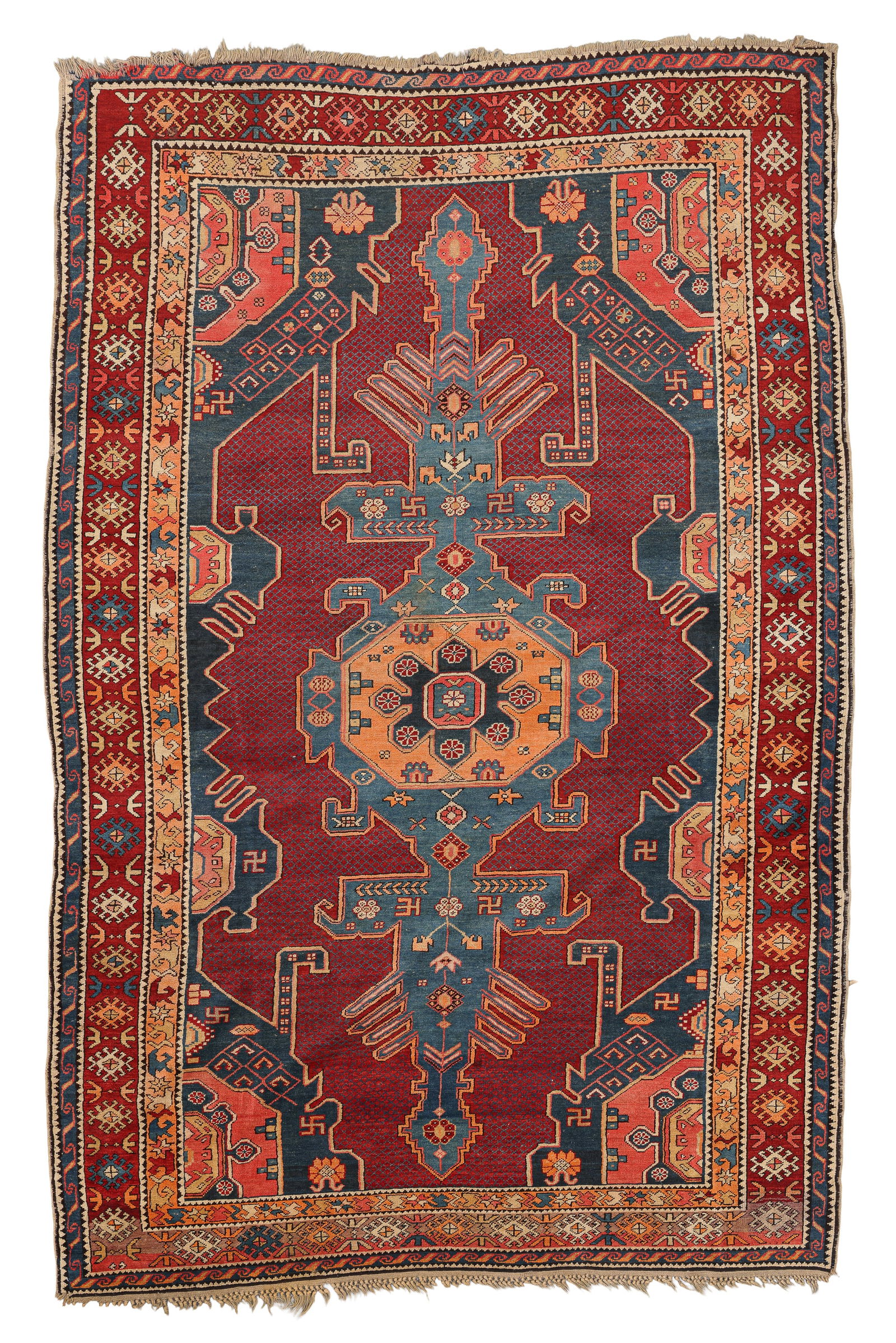 Kuba Gymil Rug, Caucasus, Ca. 1910, 5'5'' x 8'3'' (1 of 5)