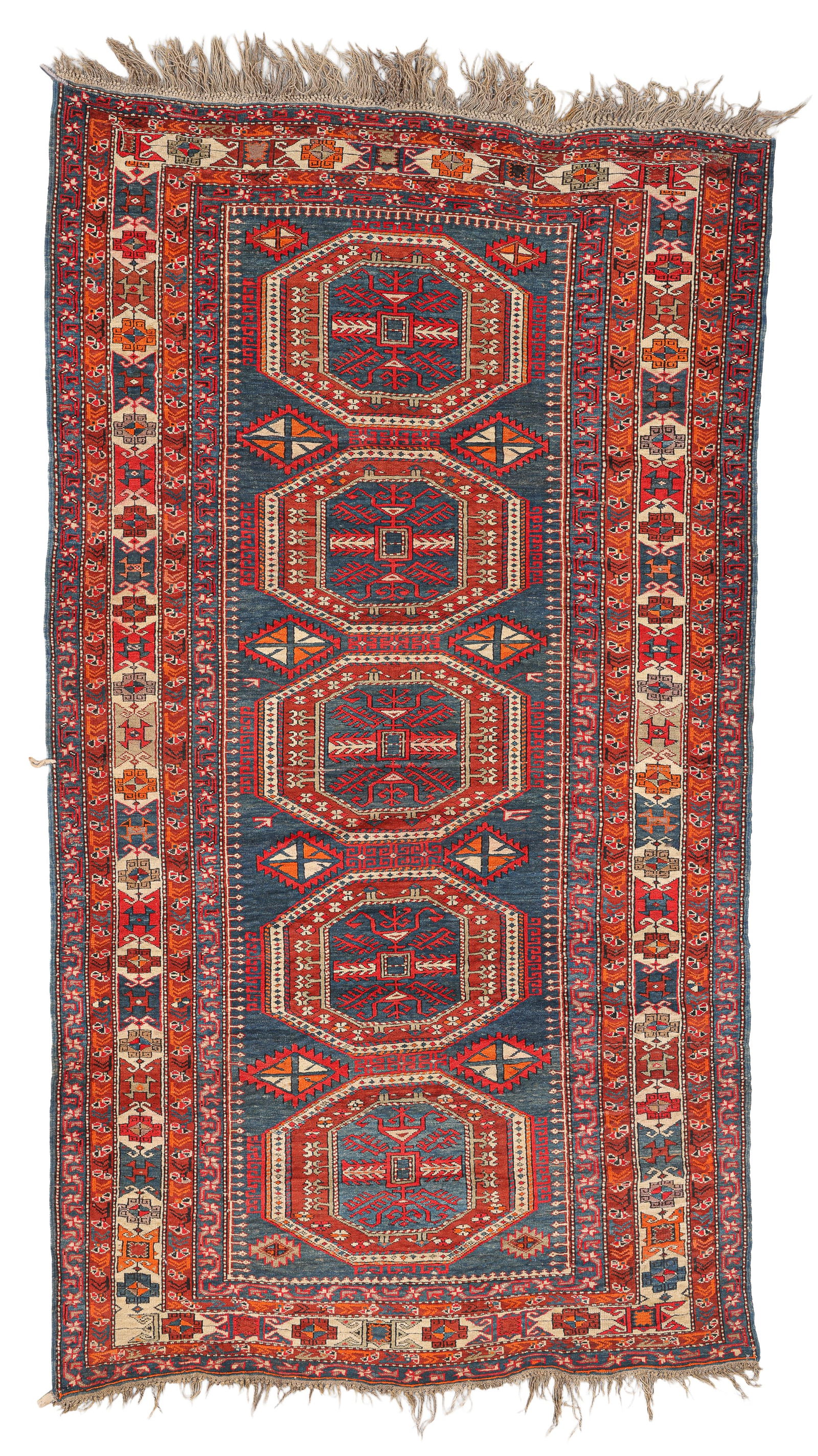 Shirvan Rug, Caucasus, Early 20th C., 4'10'' x 8'10'' (1 of 5)