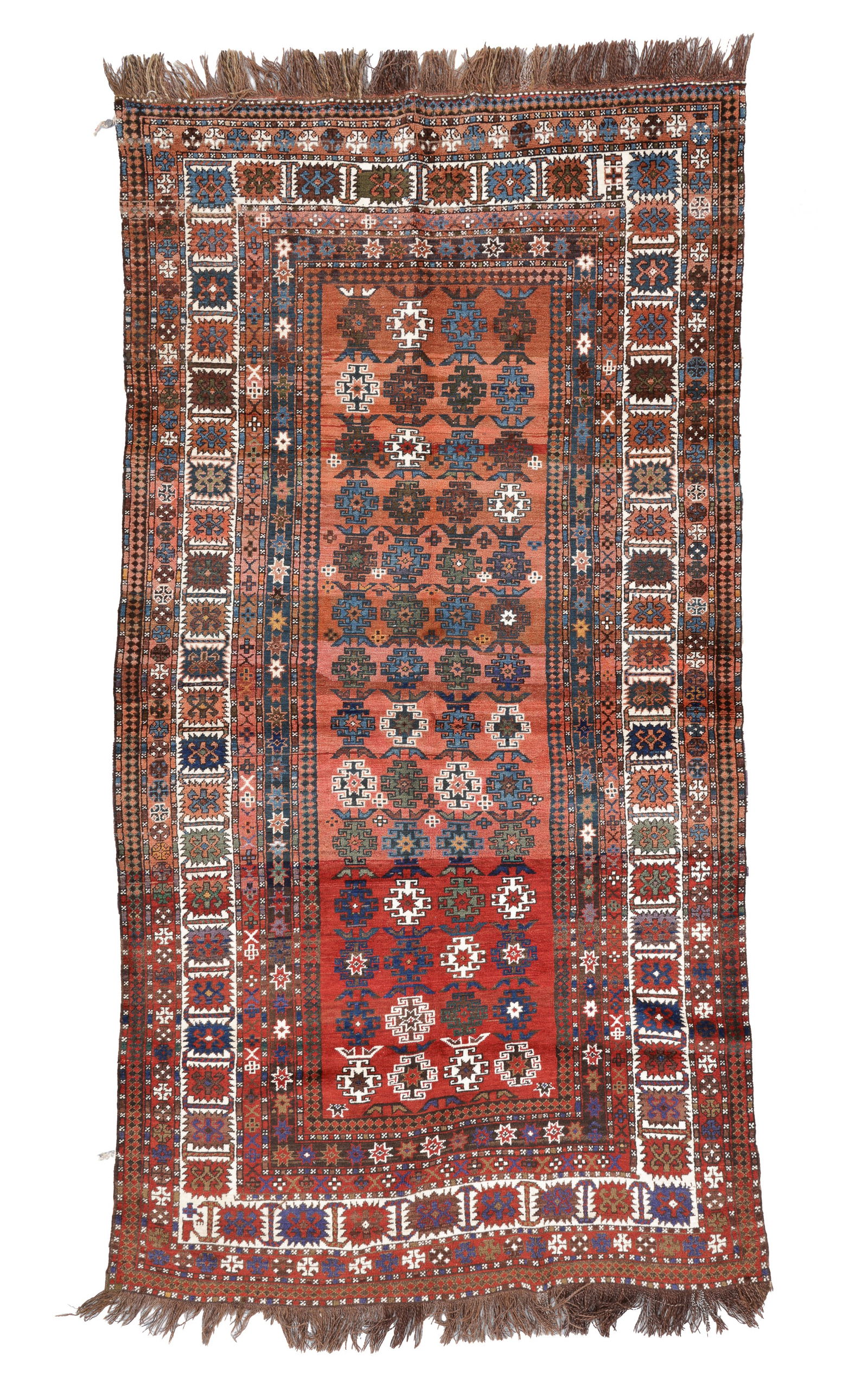Kazak Rug, Caucasus, Early 20th C., 4'4'' x 8'5'' (1 of 5)