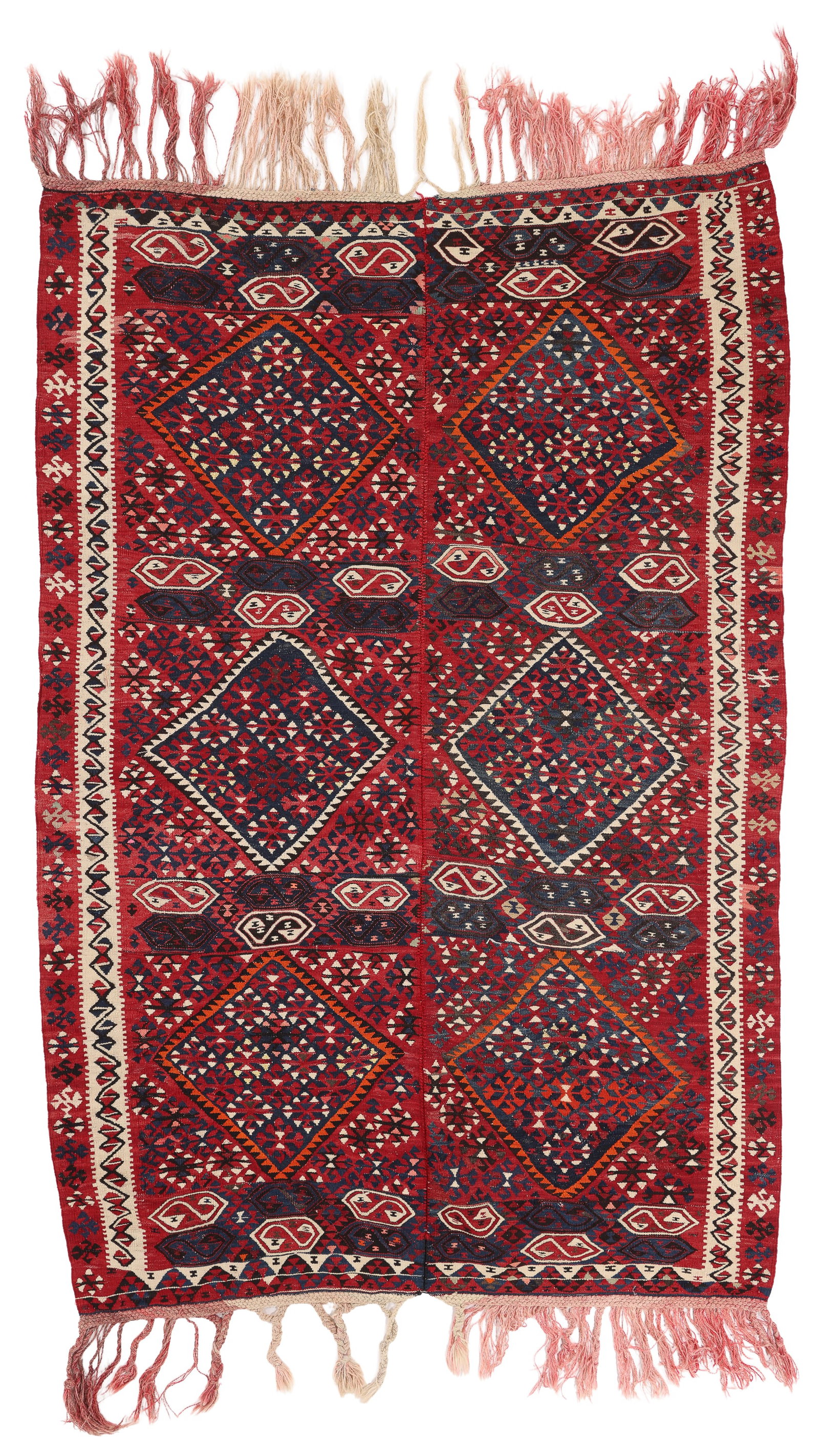 Van Kilim, Turkey, Mid 20th C., 5'1'' x 8'0'' (1 of 4)