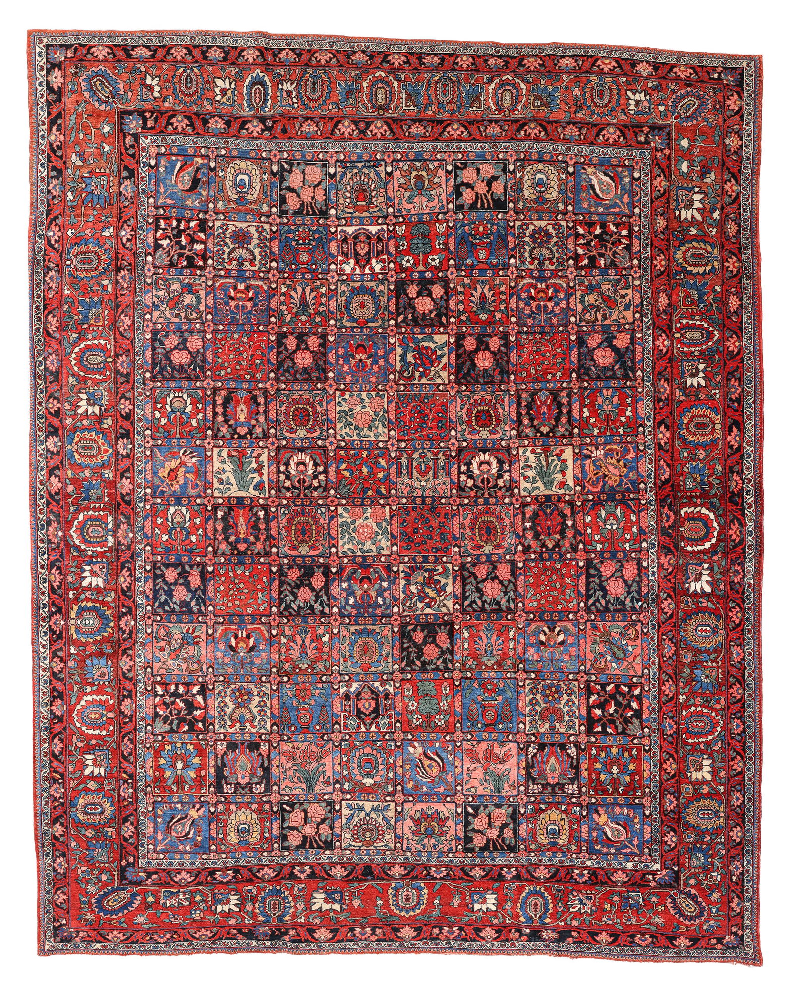 Bakhtiari Rug, Persia, Ca. 1930, 10'5'' x 13'4'' (1 of 6)