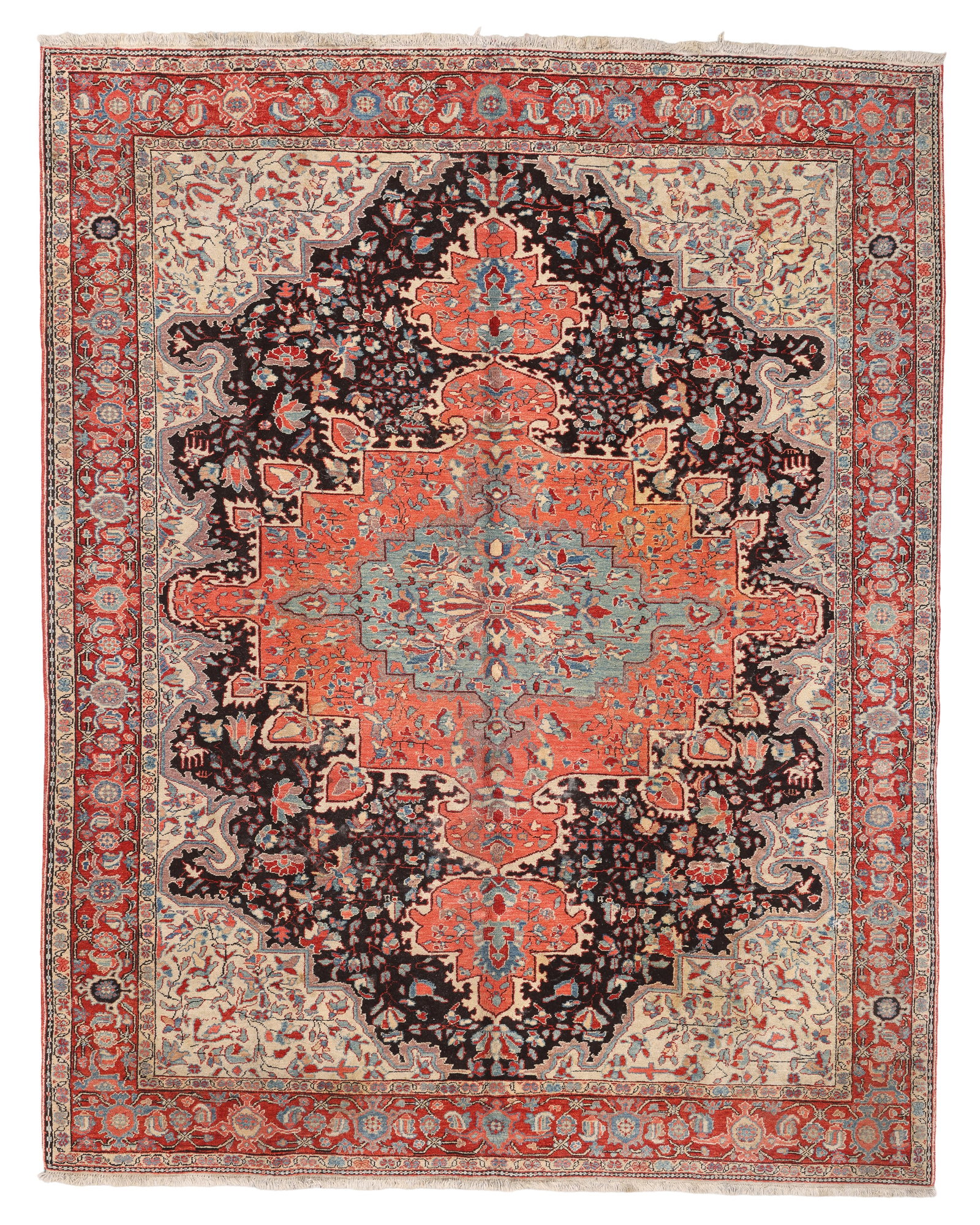 Rubia Rug, Turkey, Ca. 1990, 7'4'' x 9'2'' (1 of 6)
