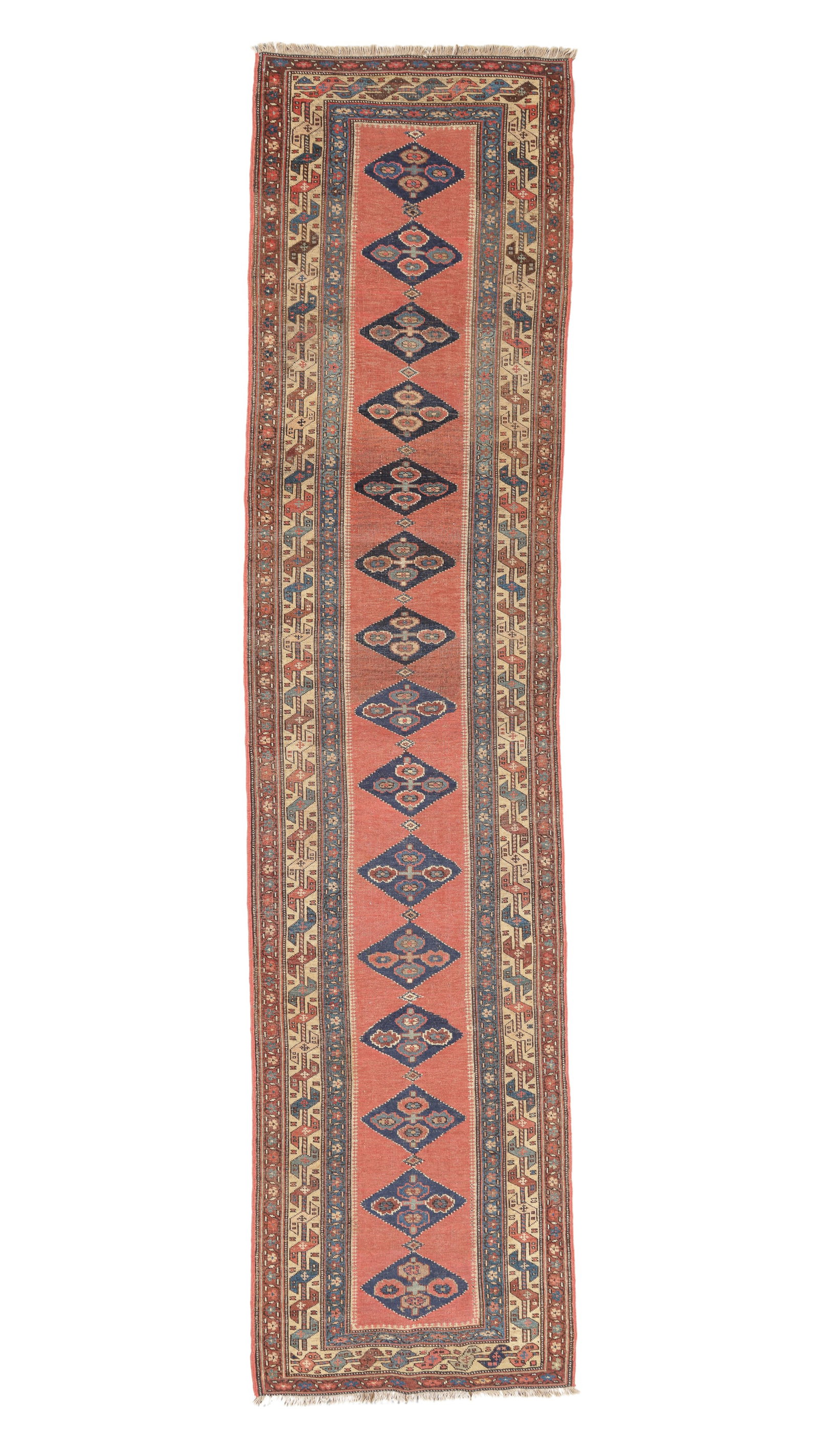 Northwest Persian Long Rug, Late 19th C., 3'2'' x 13'8'' (1 of 5)