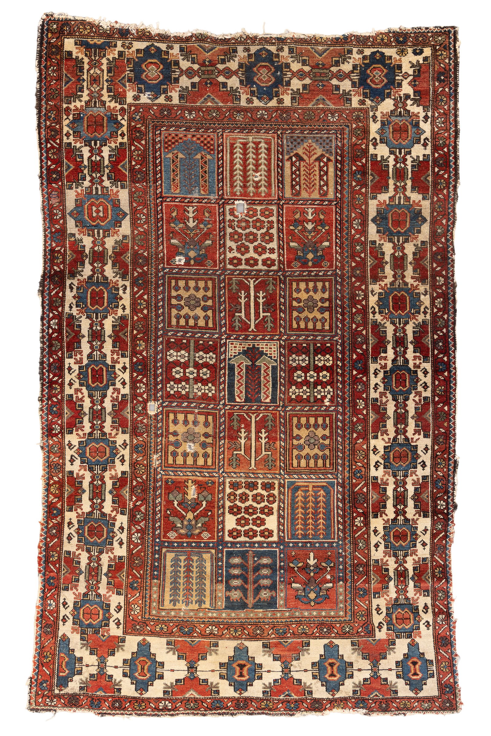 Bakhtiari Rug, Persia, Ca. 1890, 4'9'' x 7'8'' (1 of 5)