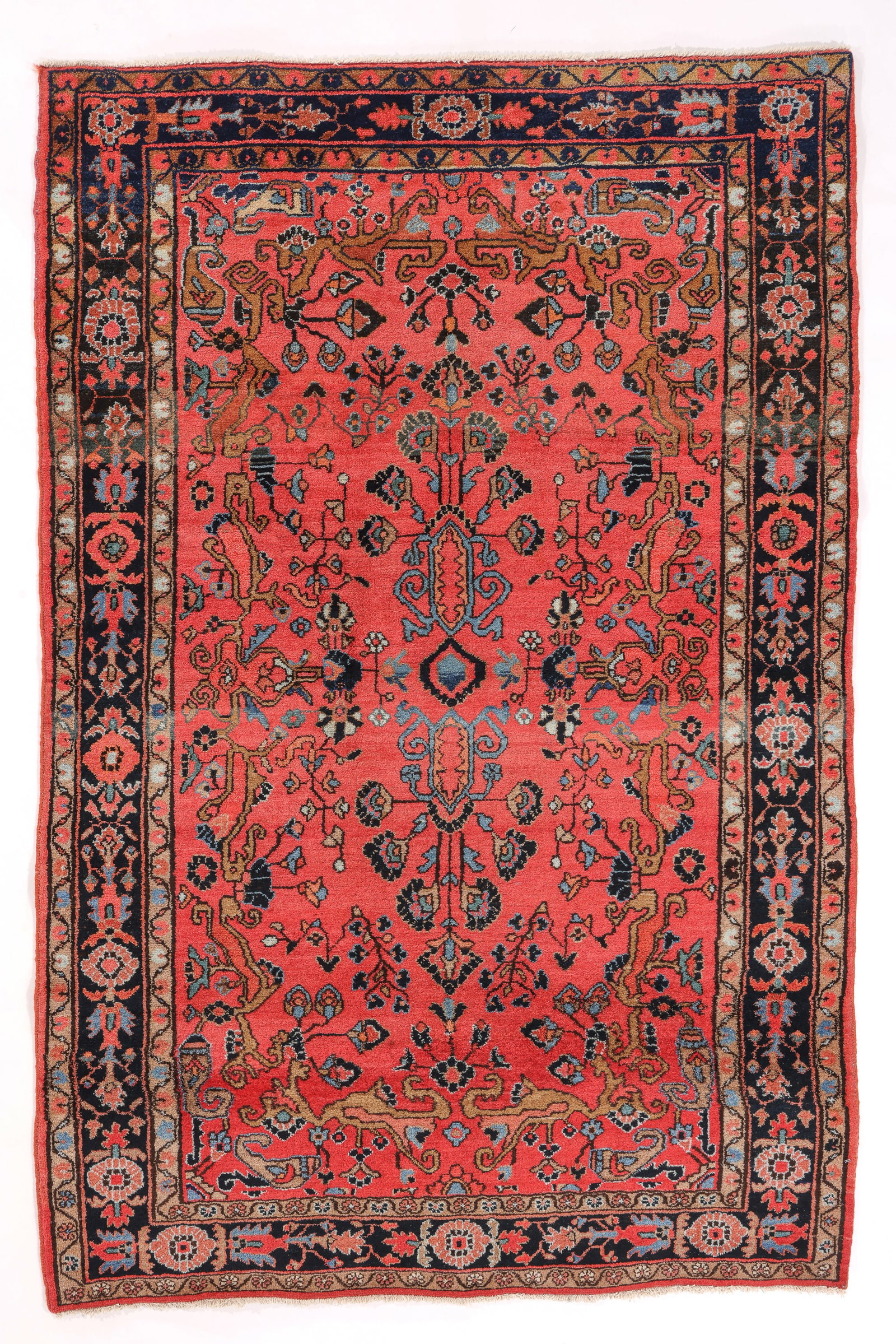 Sarouk Rug, Persia, Ca. 1930, 4'5'' x 6'8'' (1 of 6)