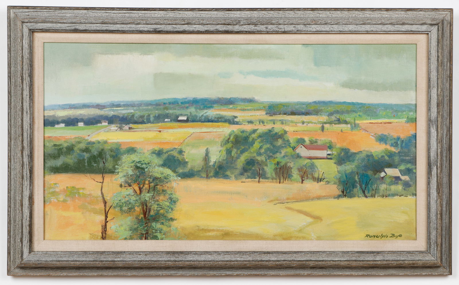 Ranulph Bye (American, 1916-2003) "View From The Ridge," 1971 (1 of 3)