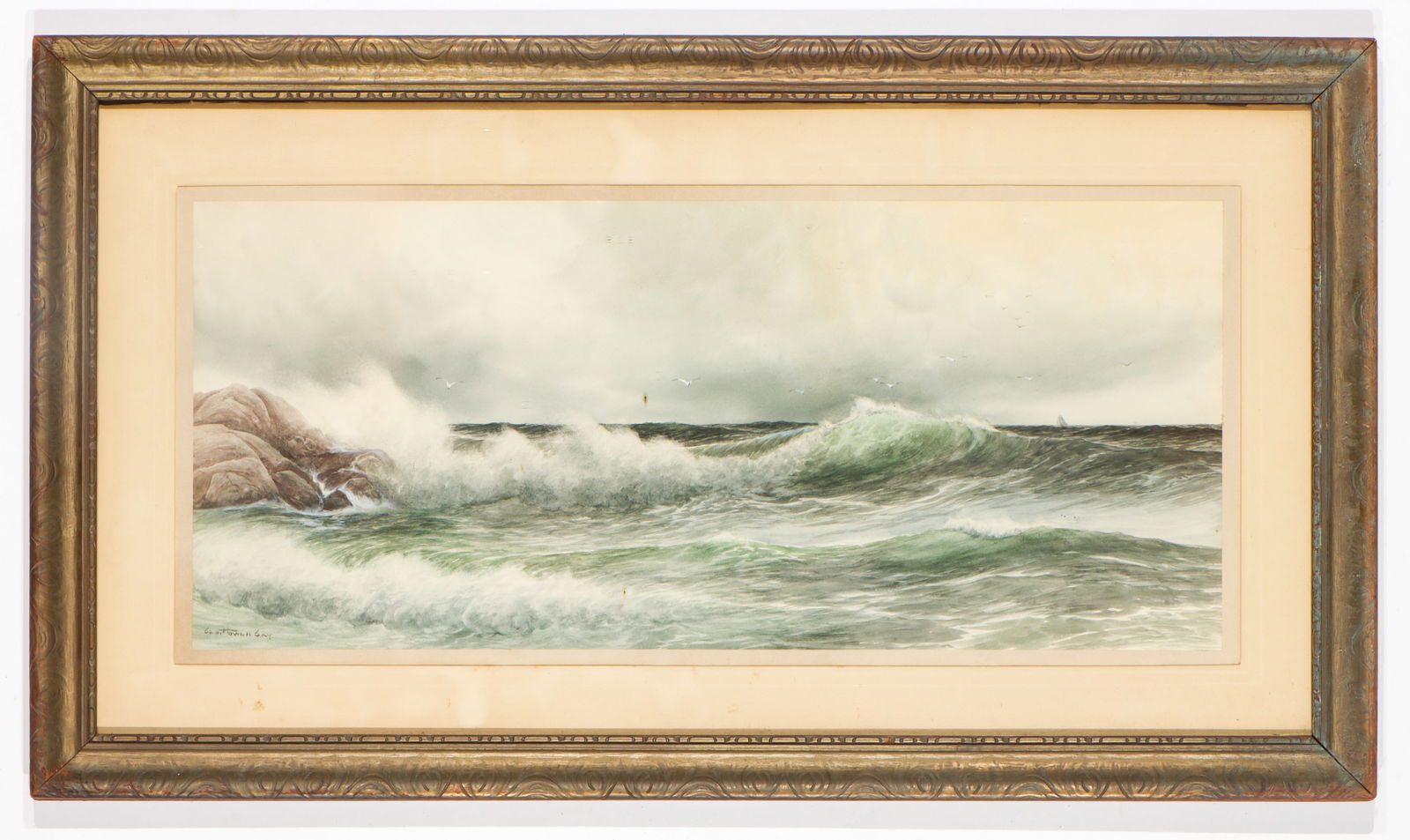 George Howell Gay (American, 1858-1931) Seaside Scene (1 of 3)