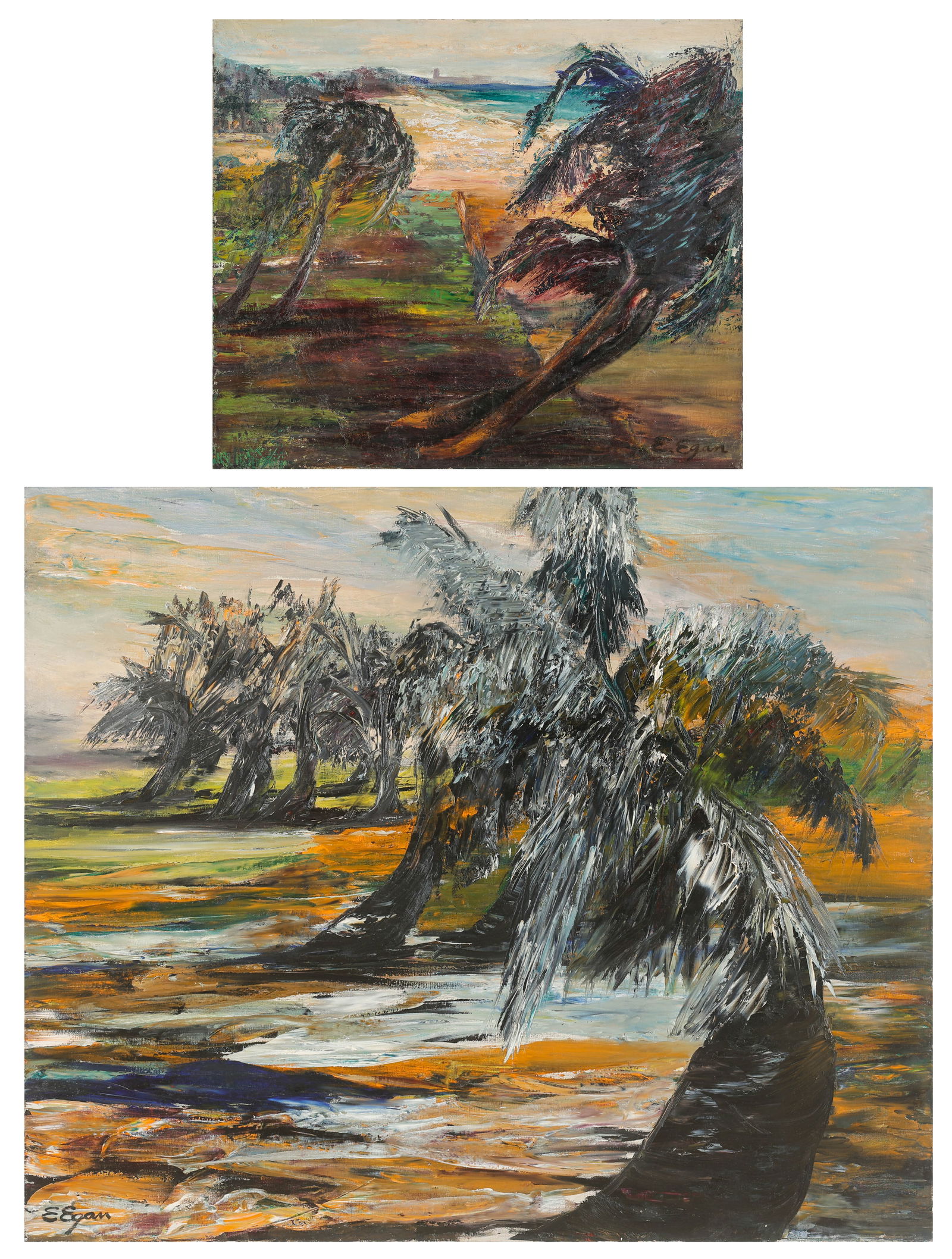 Eloise Egan (American, 1874-1967) 2 Painting (1 of 7)