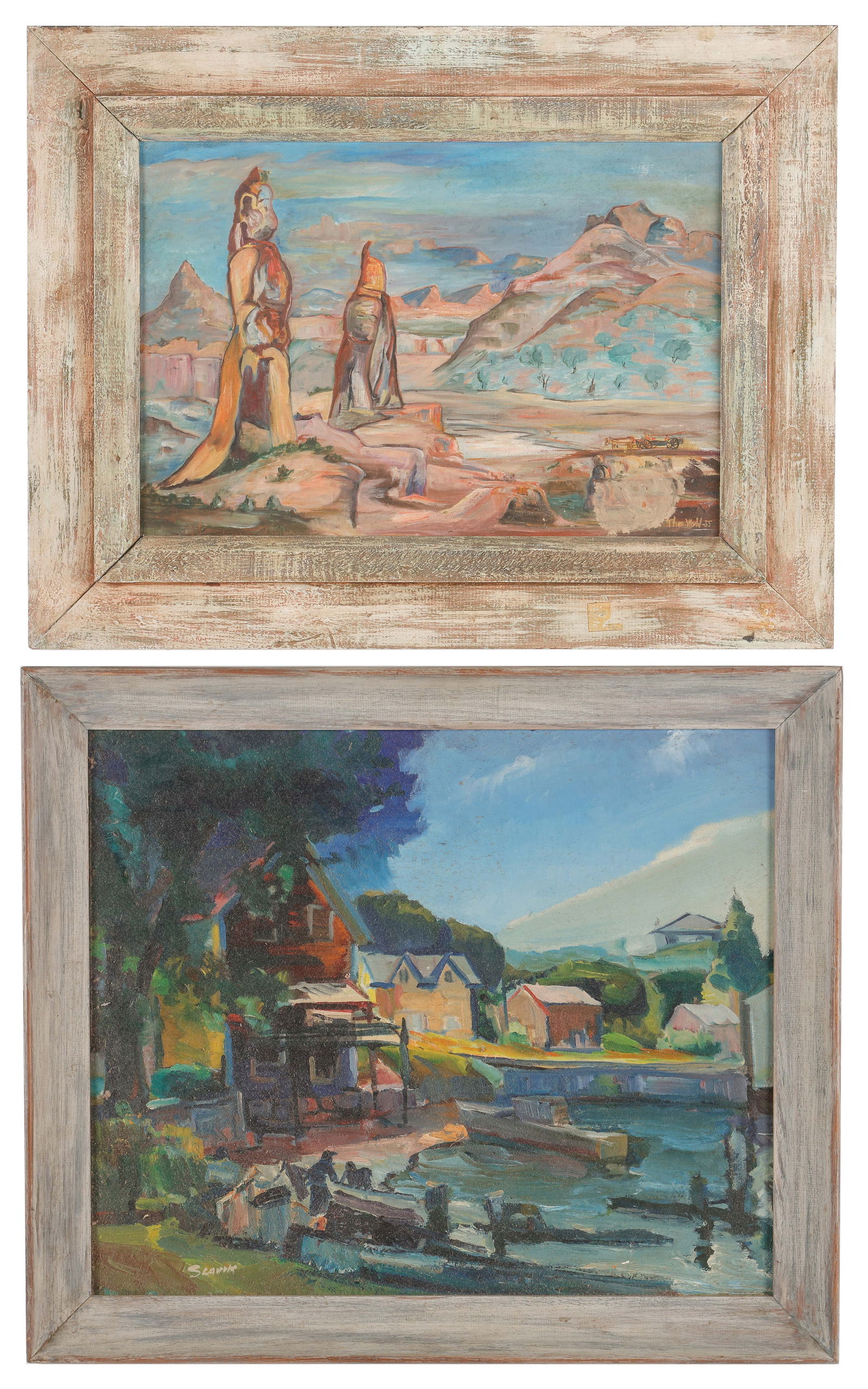 2 Oil Paintings (1 of 8)