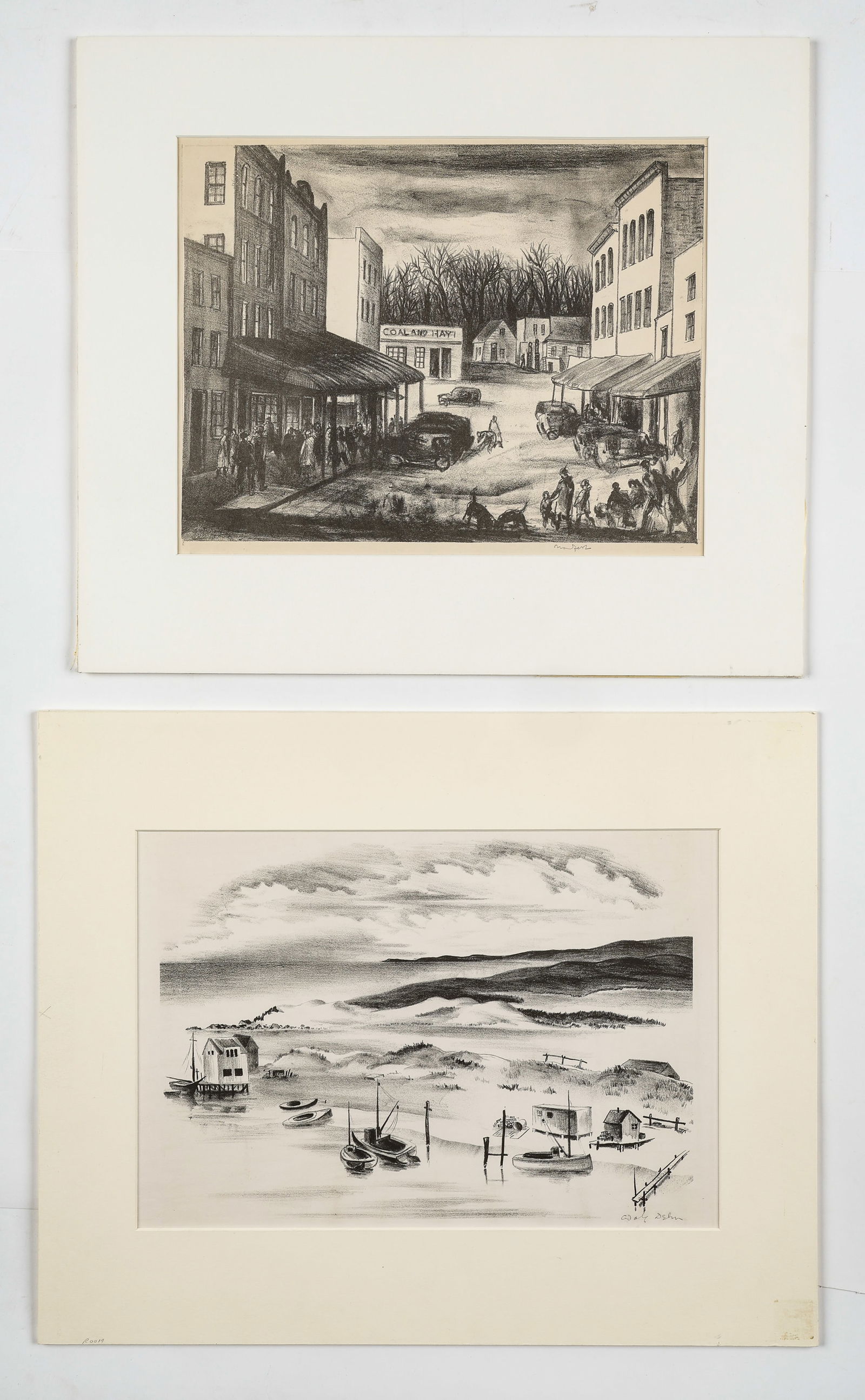 Adolf Dehn (American, 1895-1968) 2 Lithographs (1 of 6)