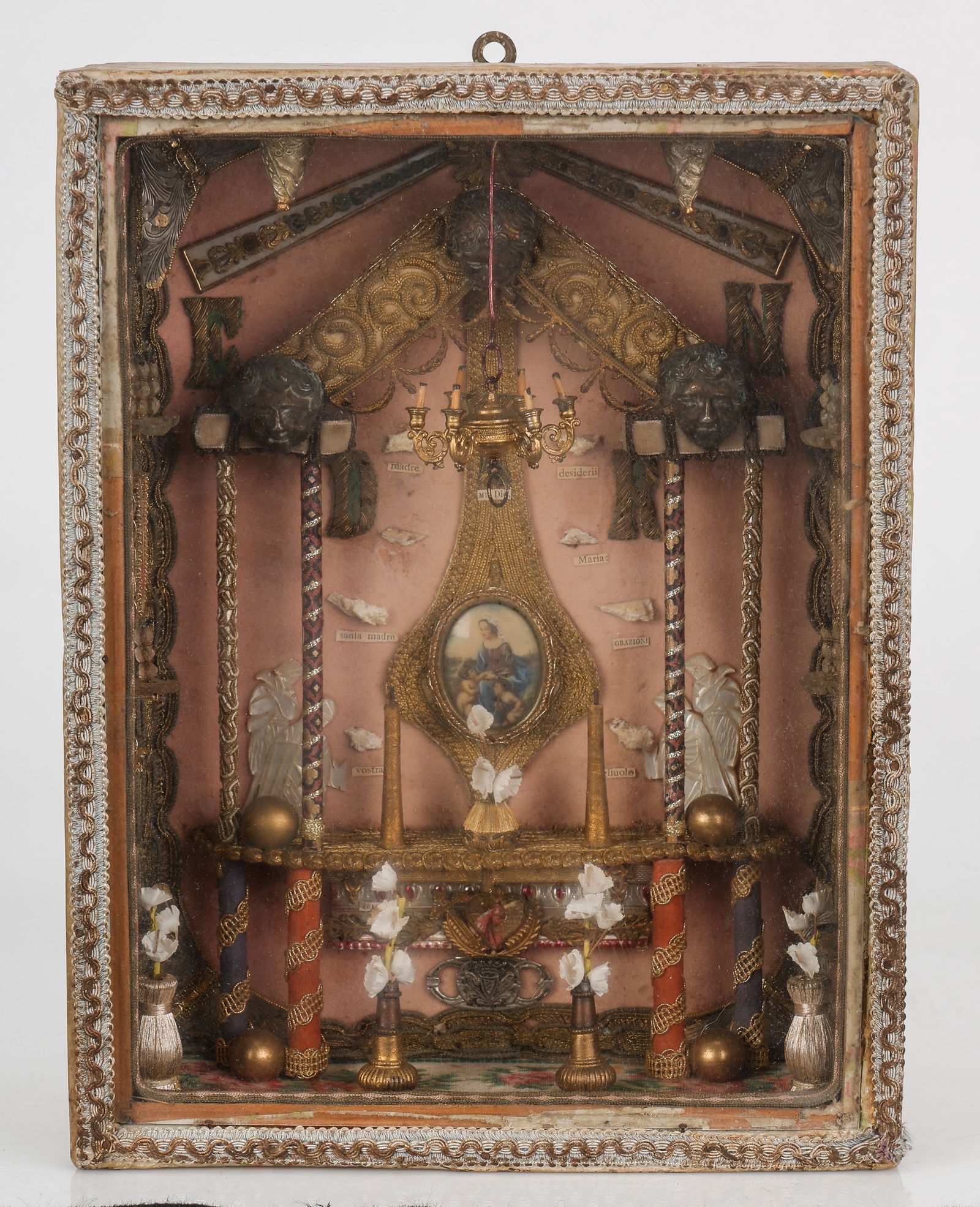 Rococo Style Reliquary Diorama (1 of 3)