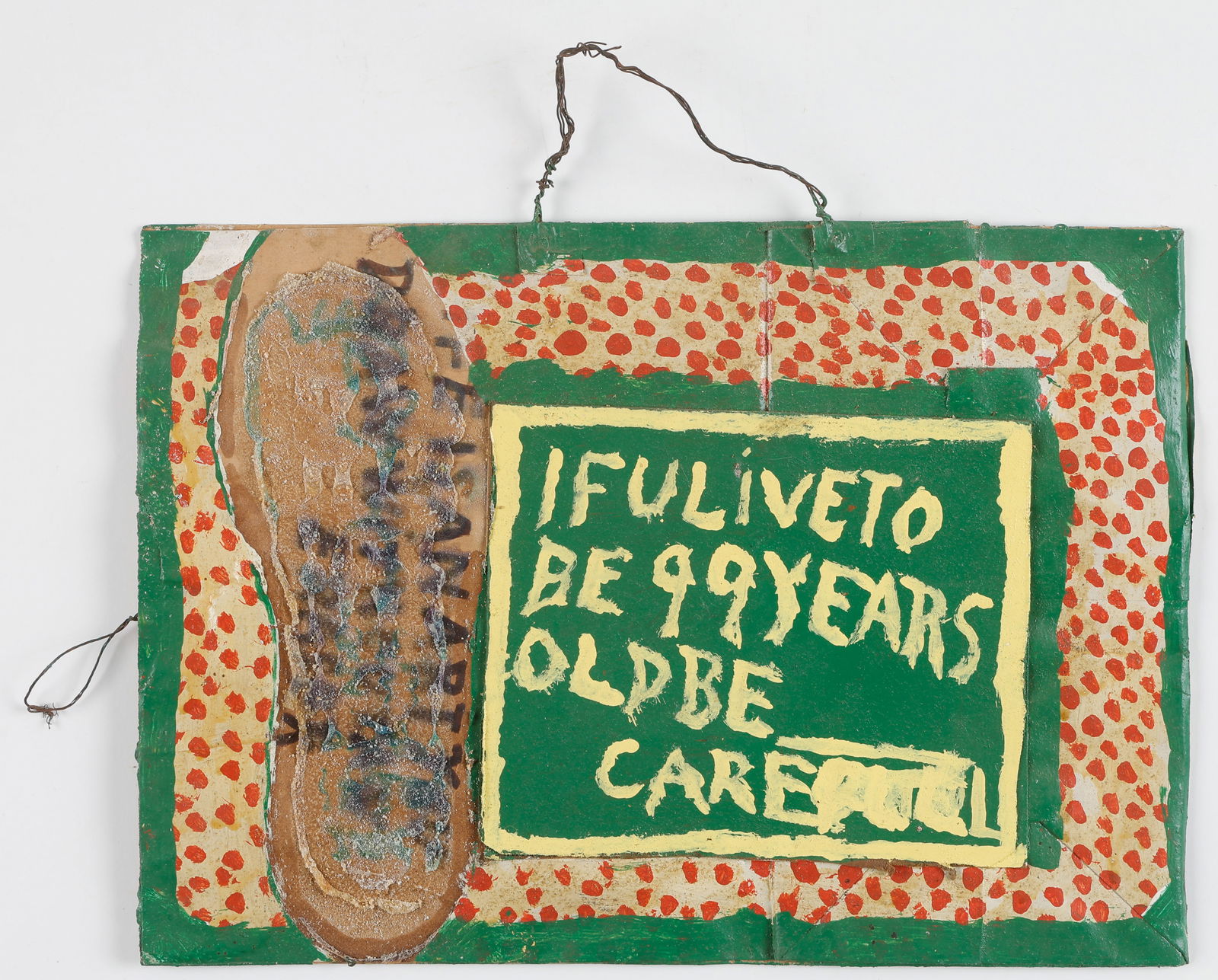 Albert "Kid" Mertz (American, 1905-1988) Mixed Media Painting (1 of 2)