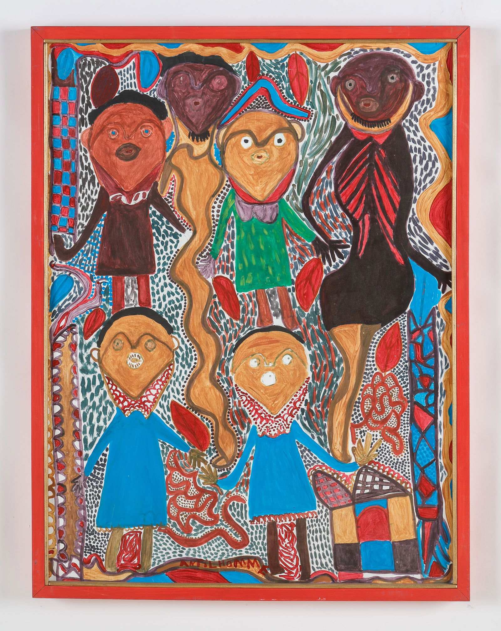 Antilhomme Richard (Haitian/Haiti) Loa Family, 1989 (1 of 3)