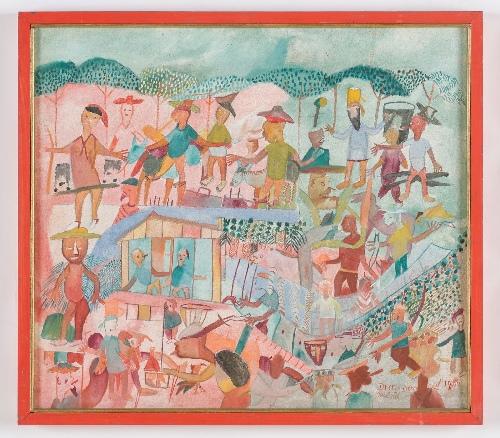 Destin Domond(Haitian/Haiti) "La Vie," 1998 (1 of 3)