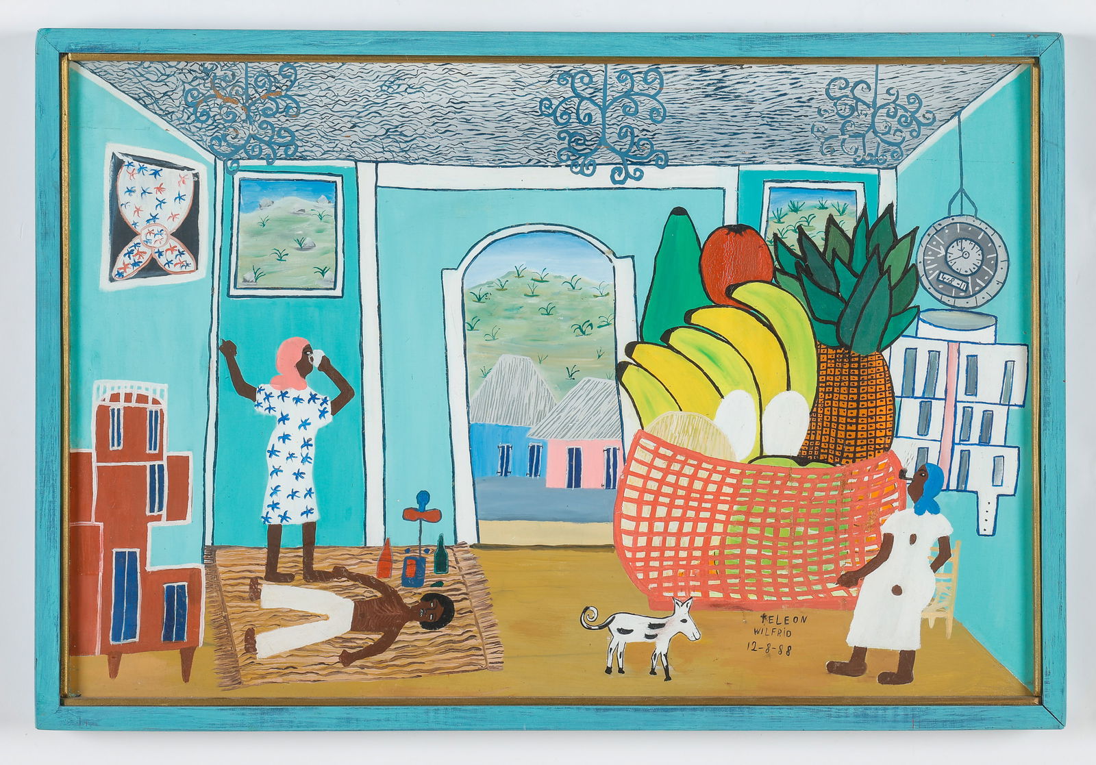 Wilfrid Teleon (Haitian, b. 1958) (1 of 3)