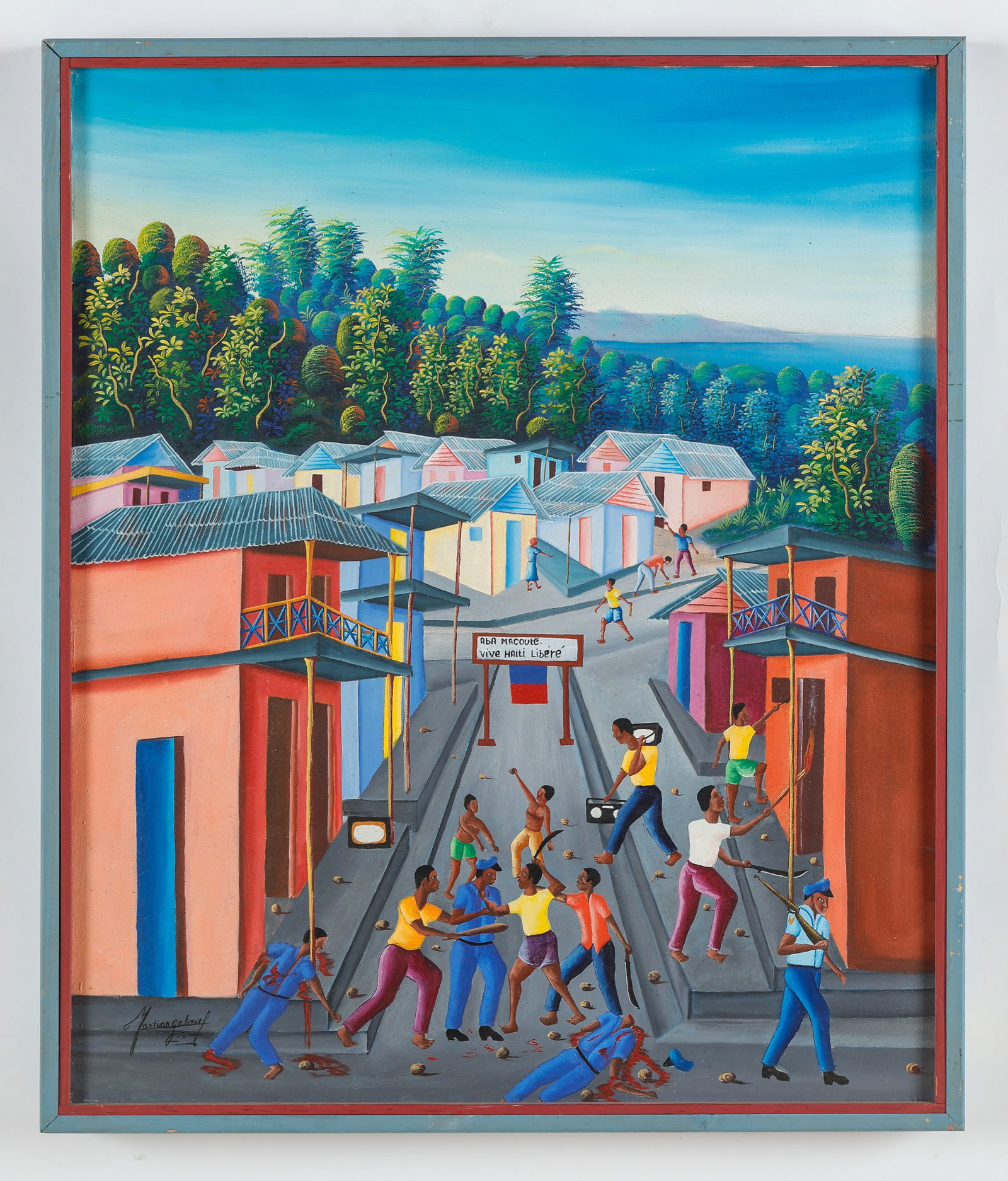 Martino Gabriel (Haitian/Haiti) Political Justice (1 of 3)