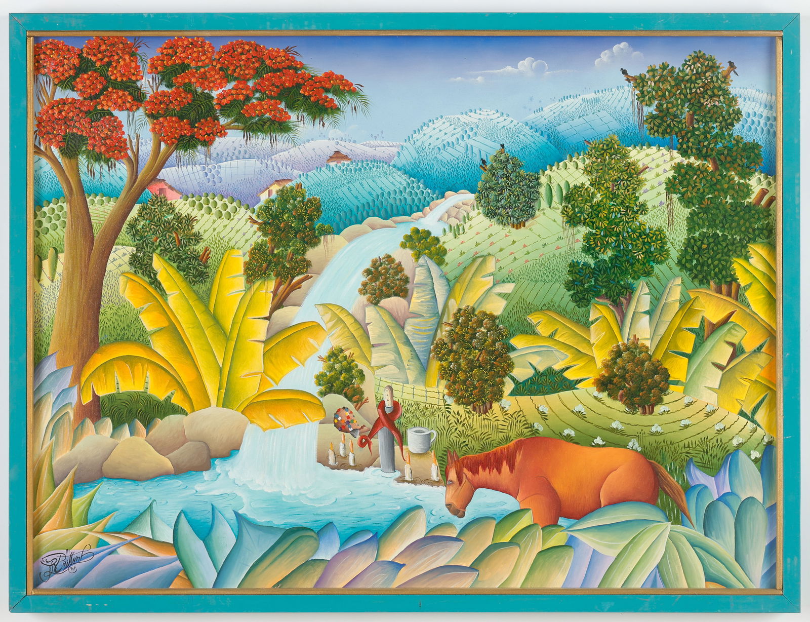 Remy Paillant (Haitian/Haiti) Chwal Ogun (Spirit Horse) (1 of 3)