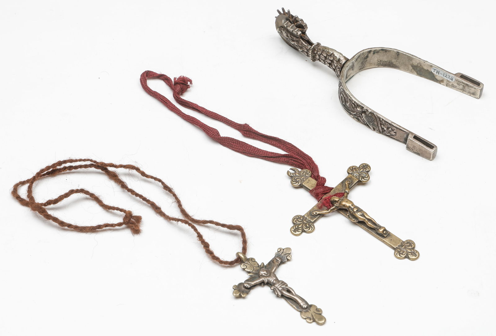 Collector's Lot of Vintage Western Metalwork (3 Pieces) (1 of 4)