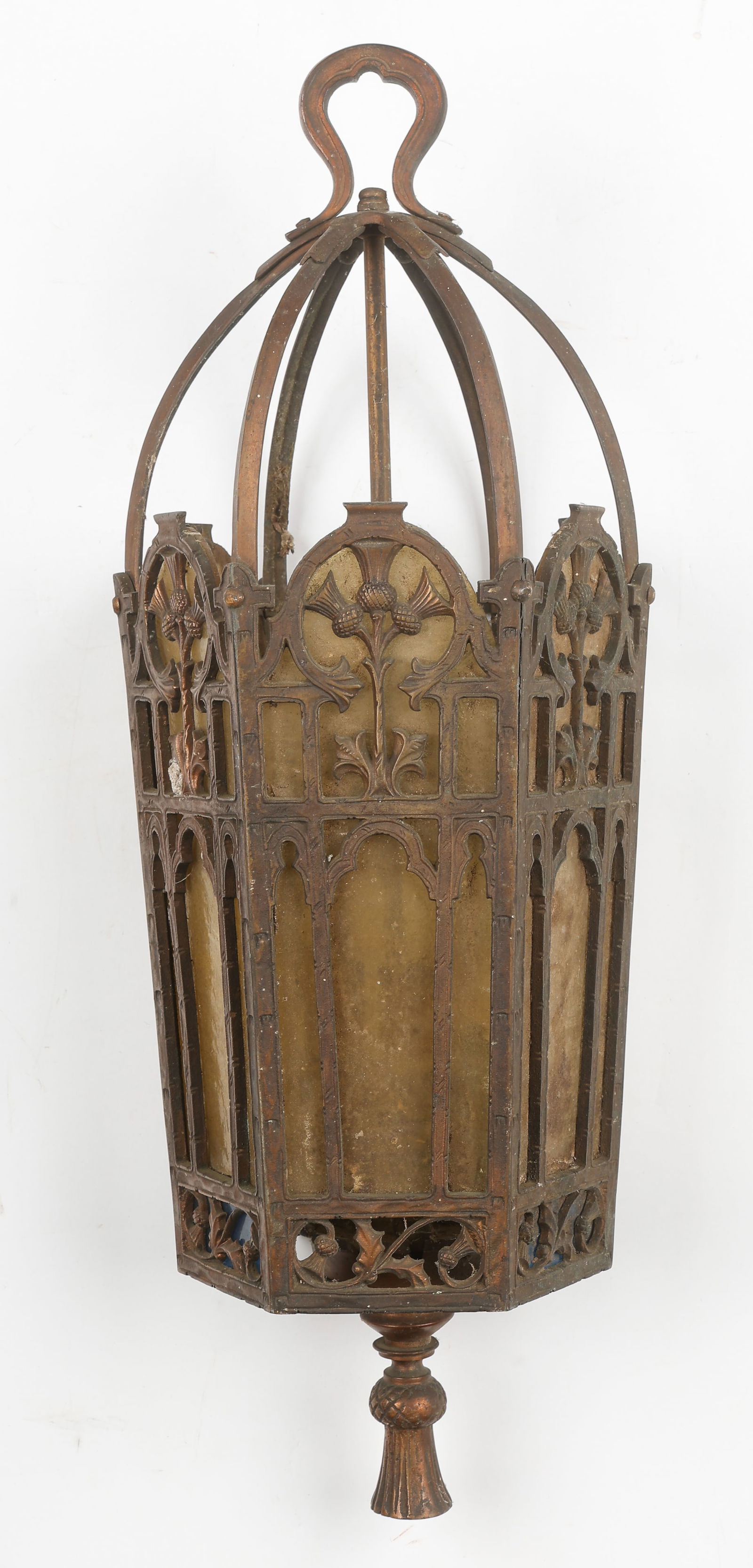 Antique Gothic Style Hanging Lantern (1 of 4)