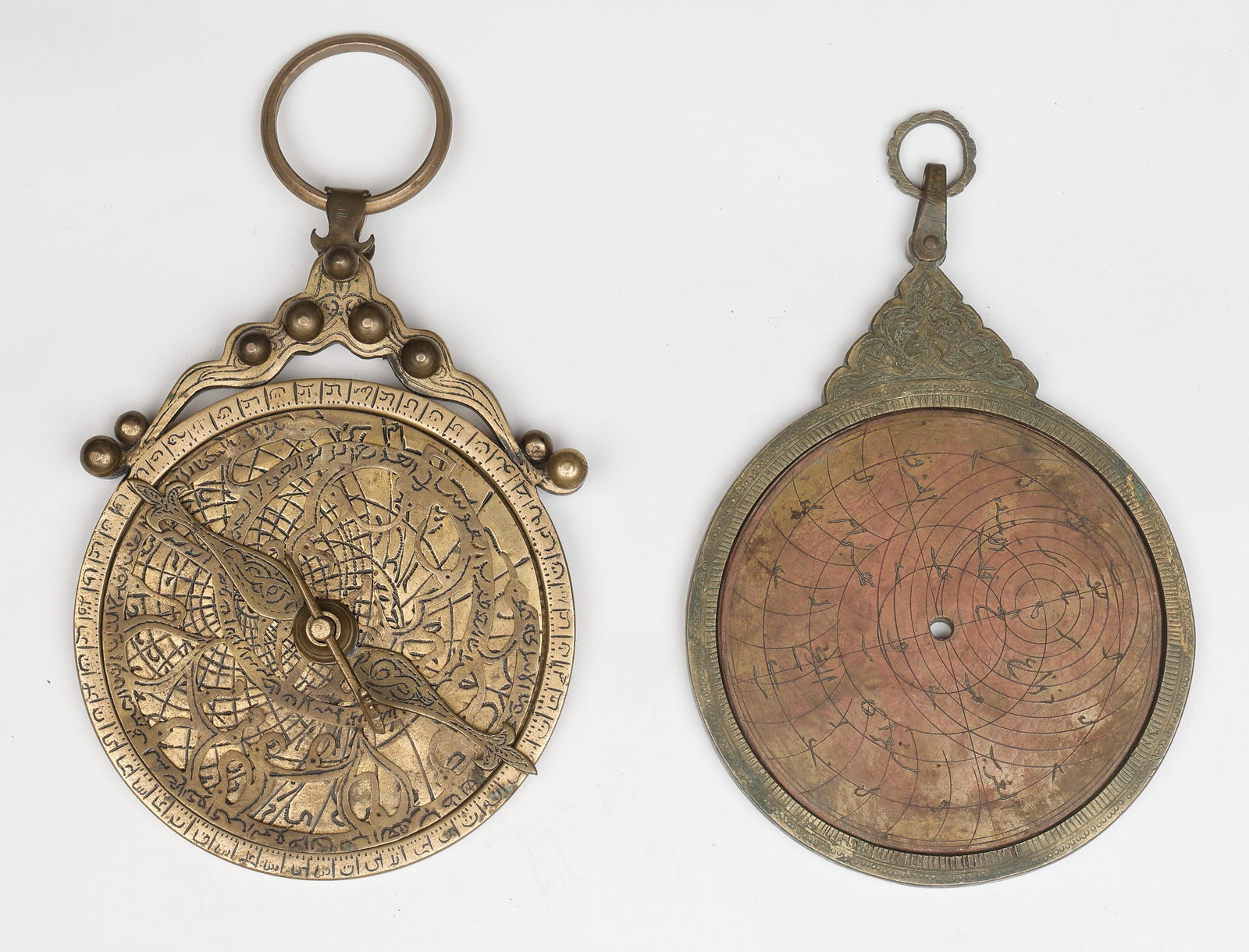 Two Islamic Brass Astrolabes (1 of 6)