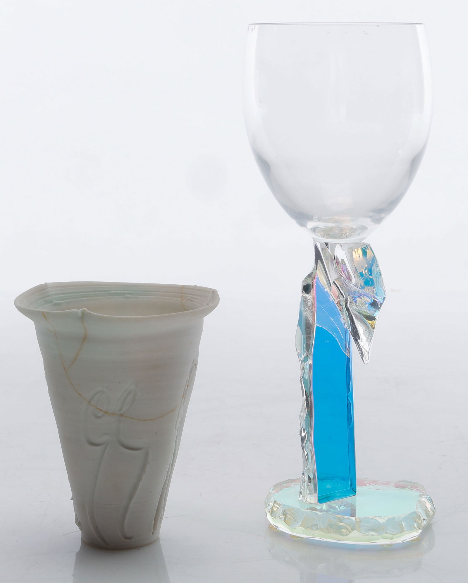 Rudolf Staffel (American, 1911-2002) "Light Gatherer," c. 1990, and Steven Maslach (American, b. (1 of 5)