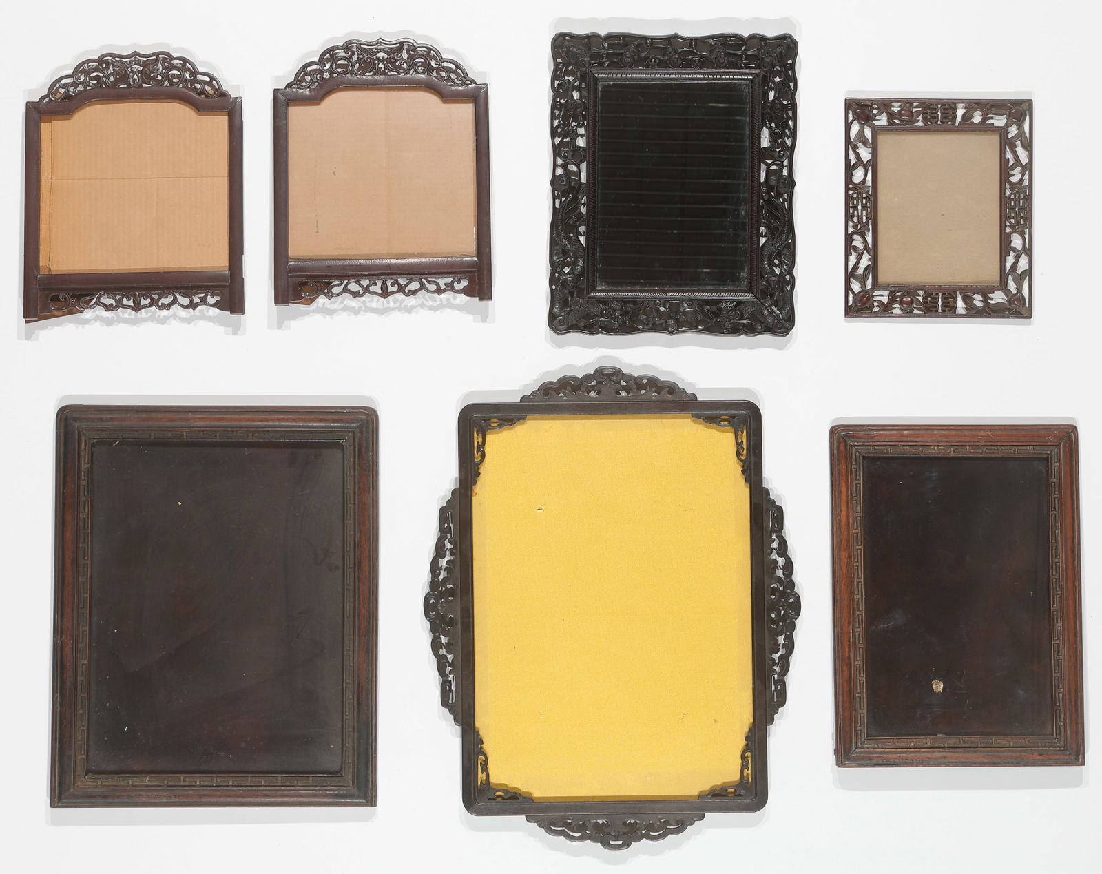 6 Chinese Frames and 1 Mirror (1 of 2)