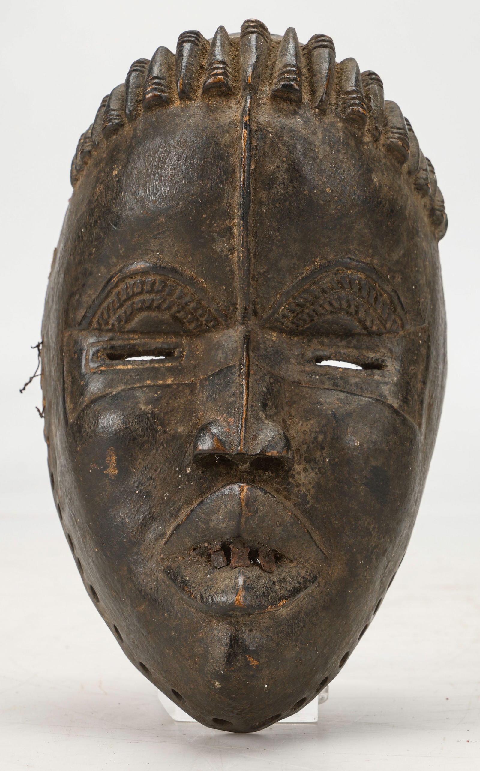 African Dan Tankagle Entertainment Mask, Ivory Coast, Mid 20th C. (1 of 5)