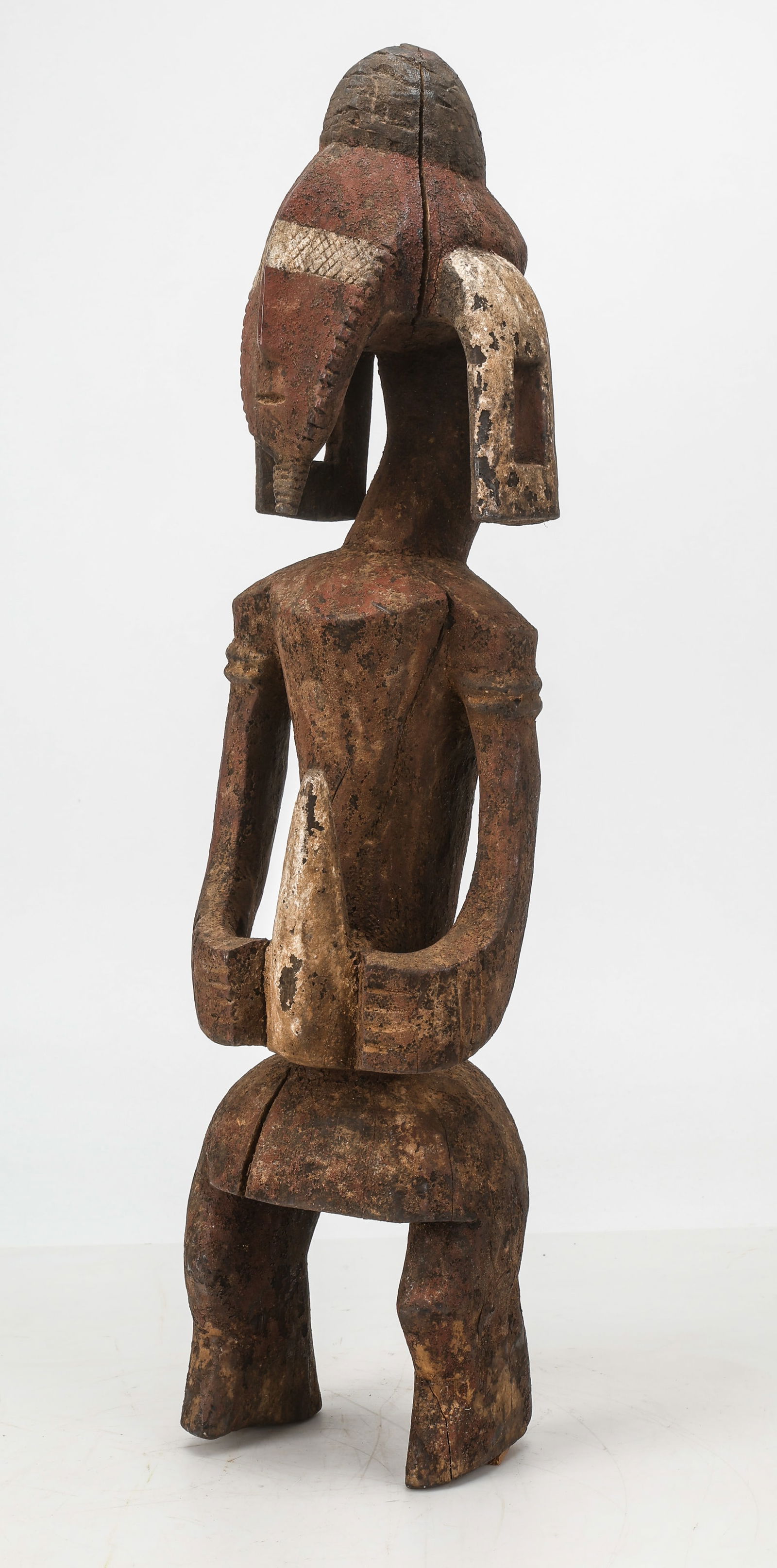 African Jukun Mam Ancestor Cult Figure, Nigeria, H: 27" (1 of 5)