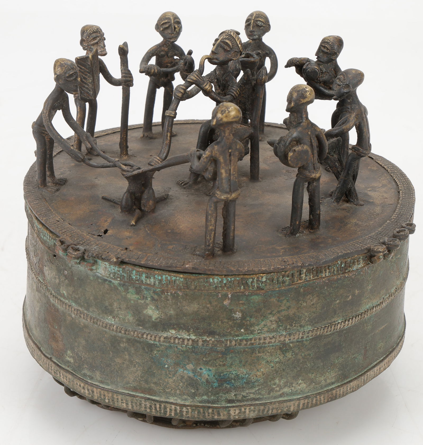African Ashanti Bronze Kuduo (1 of 8)