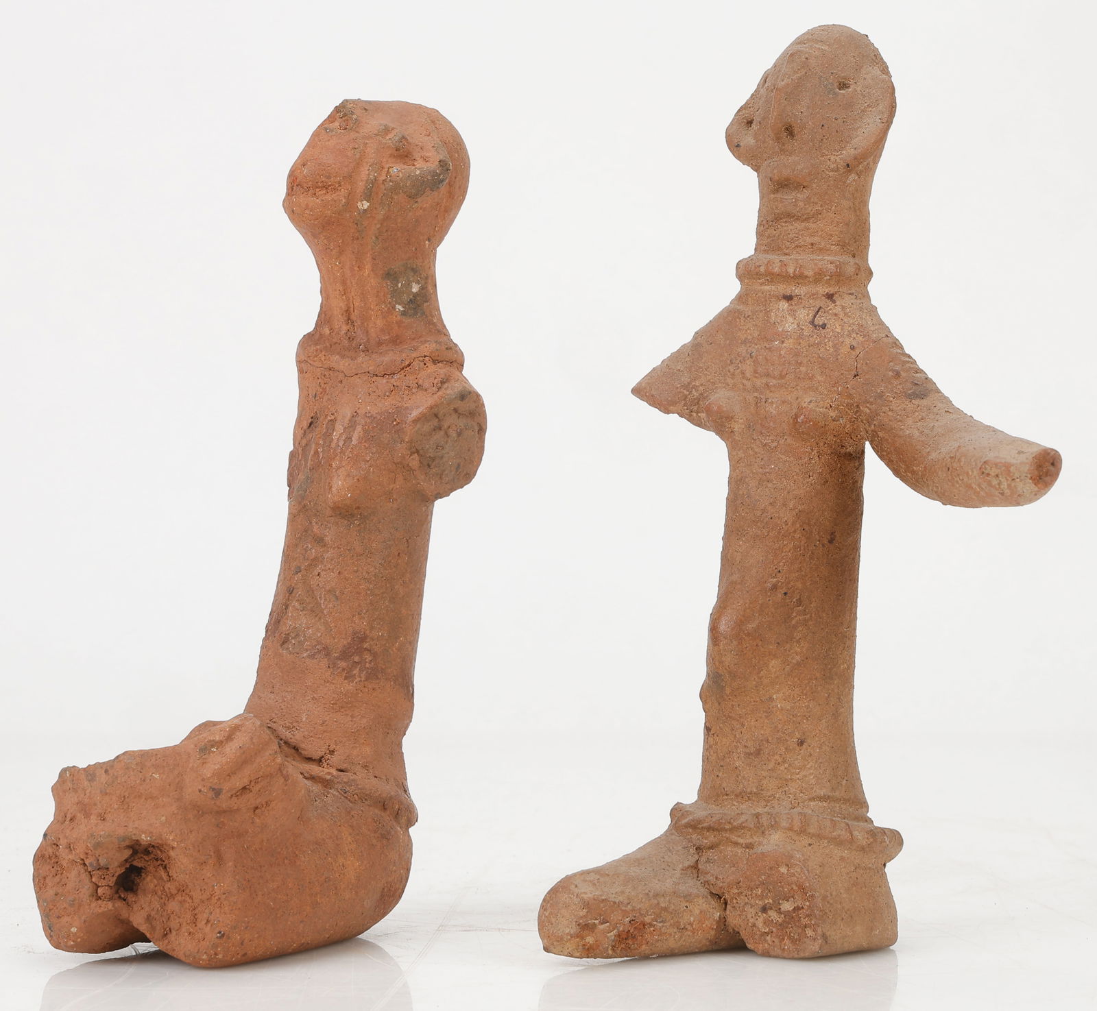 2 African Koma / Nok Terracotta Figures, Nigeria (1 of 5)