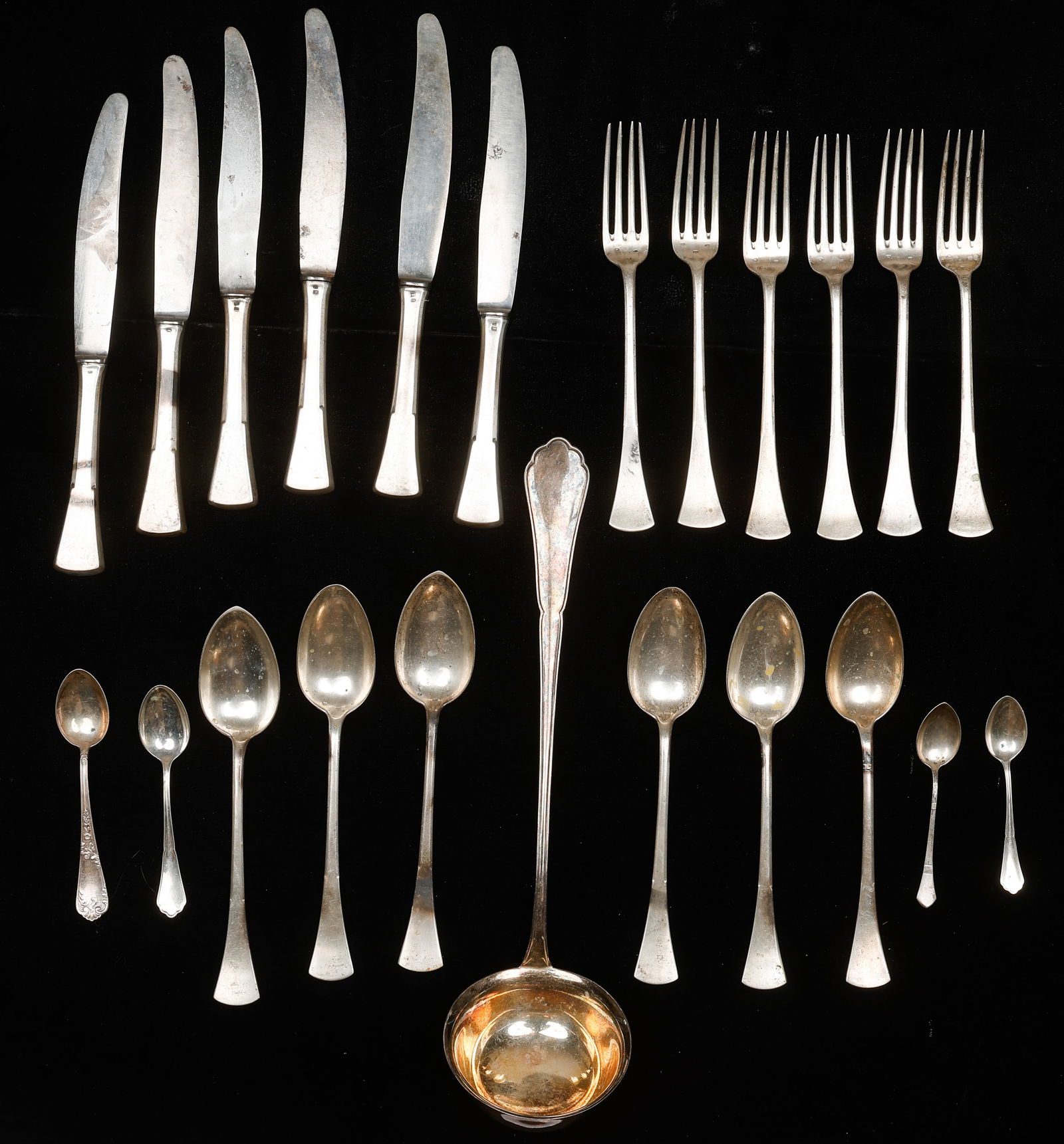 23 Pieces of Assorted Marked .800 Silver Flatware (1 of 4)