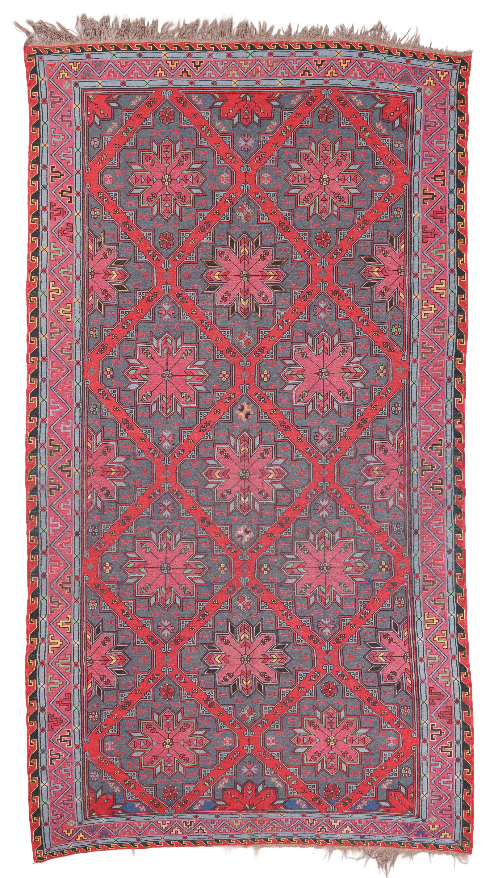 Sumak Rug, Caucasus, Mid 20th C., 7'0'' x 12'9'' (1 of 4)