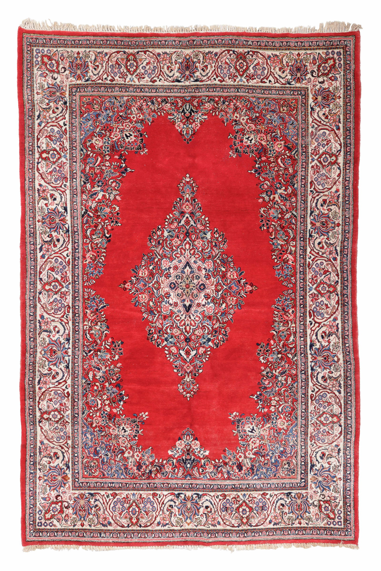 Sarouk Rug, Persia, Ca. 1960, 7'0'' x 10'8'' (1 of 6)
