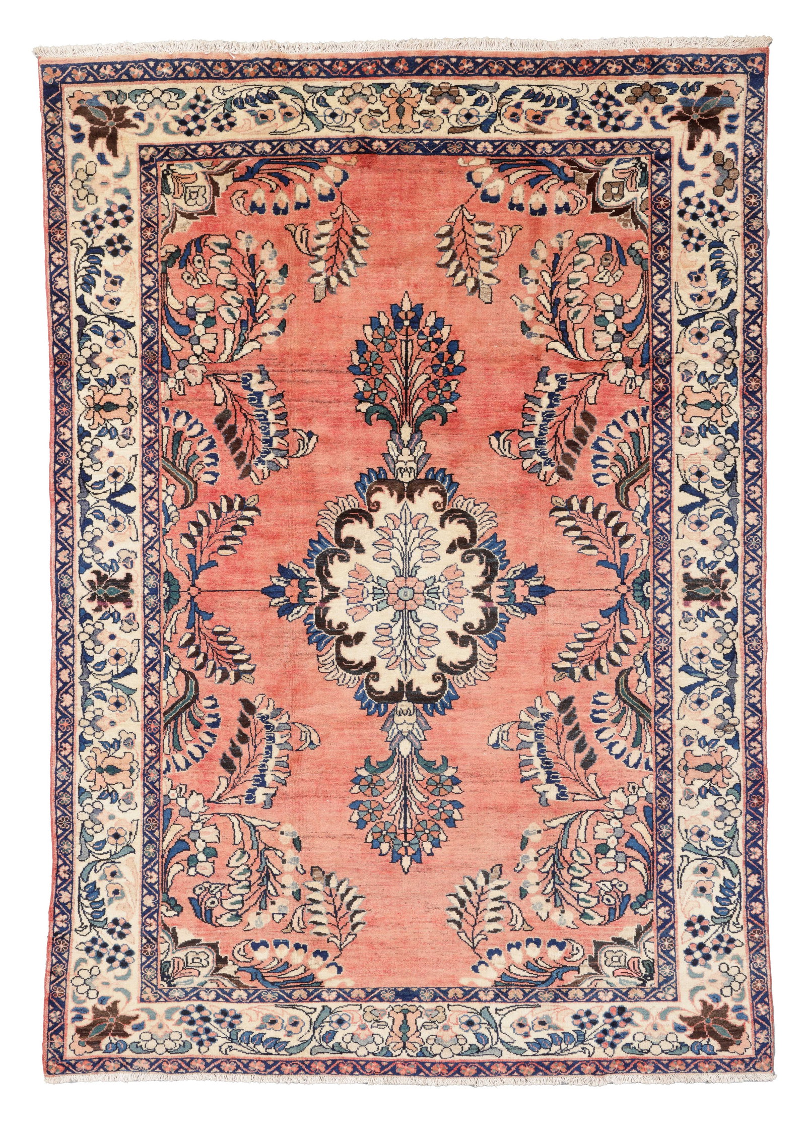 Hamadan Rug, Persia, Late 20th C., 6'10'' x 9'8'' (1 of 5)