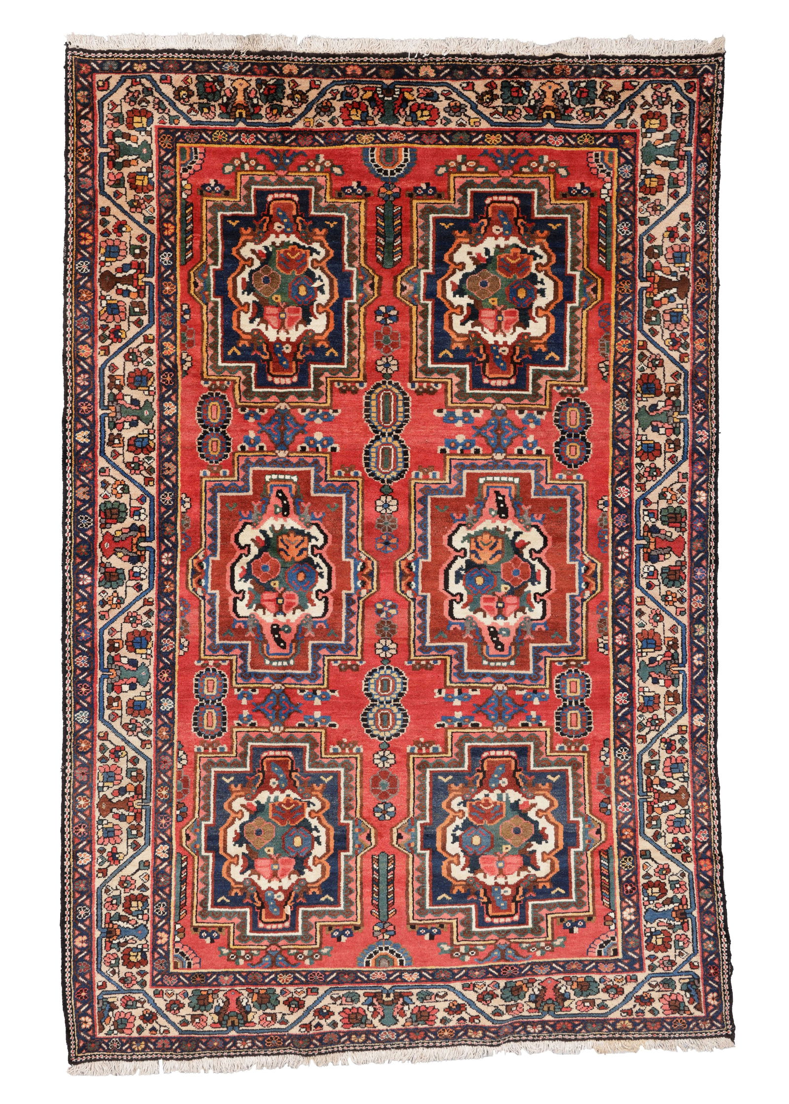 Bakhtiari Rug, Persia, Late 20th C., 6'9'' x 10'2'' (1 of 5)