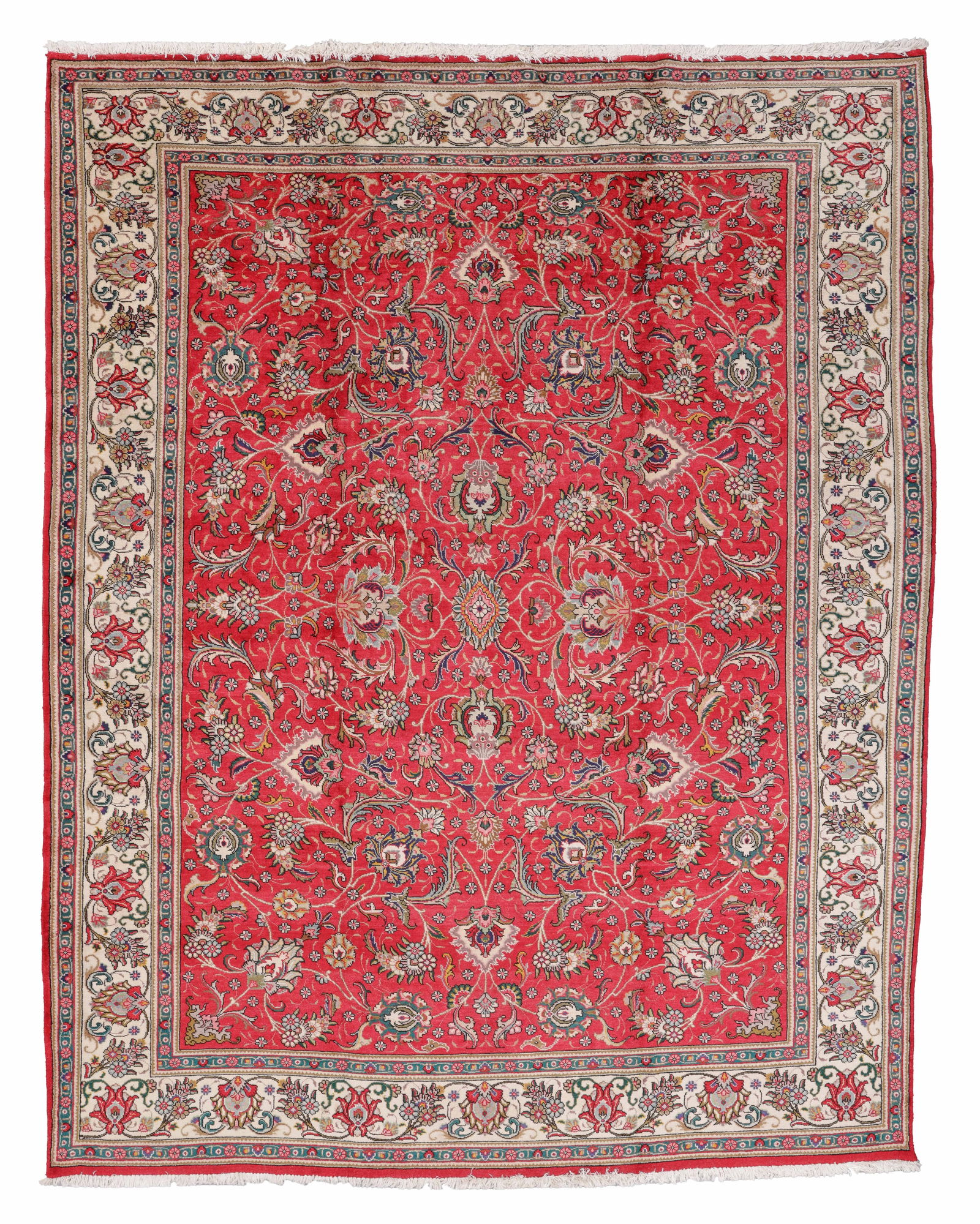 Tabriz Rug, Persia, Late 20th C., 10'2'' x 13'0'' (1 of 5)