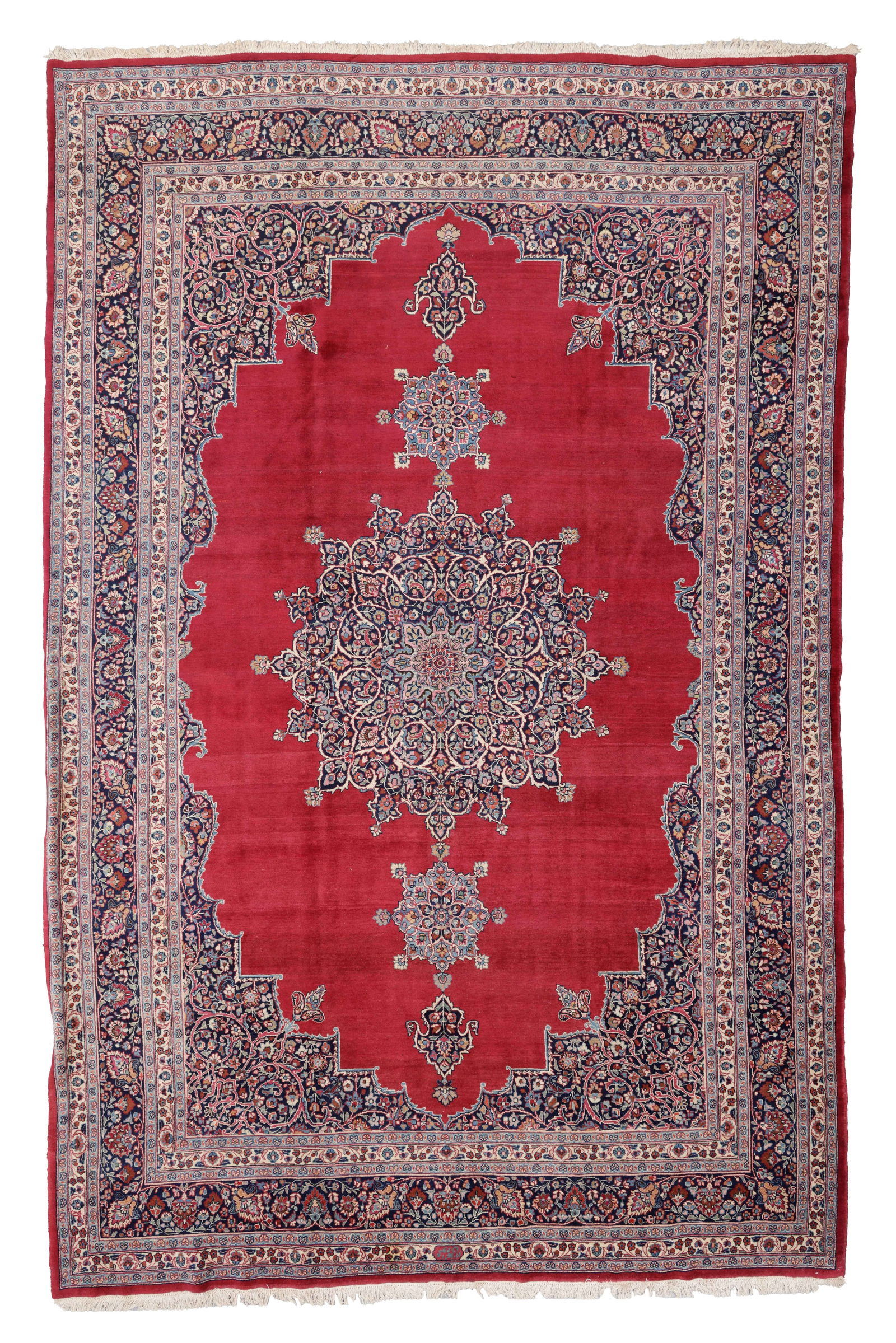 Meshed Rug, Persia, Late 20th C., 9'3'' x 14'5'' (1 of 6)