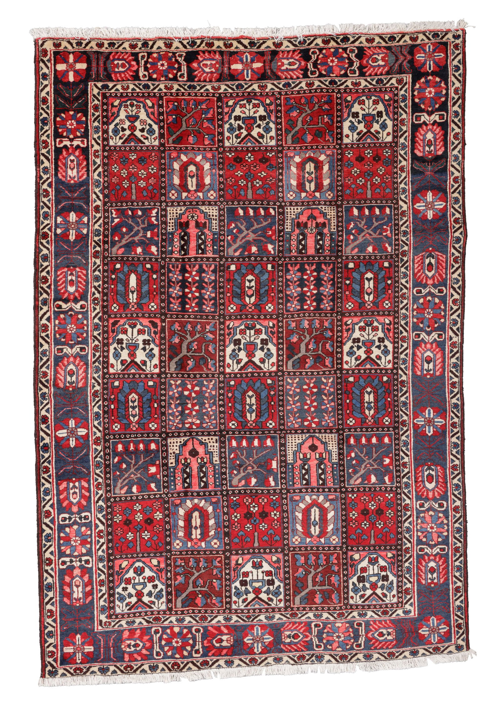 Bakhtiari Rug, Persia, Late 20th C., 6'10'' x 10'0'' (1 of 4)