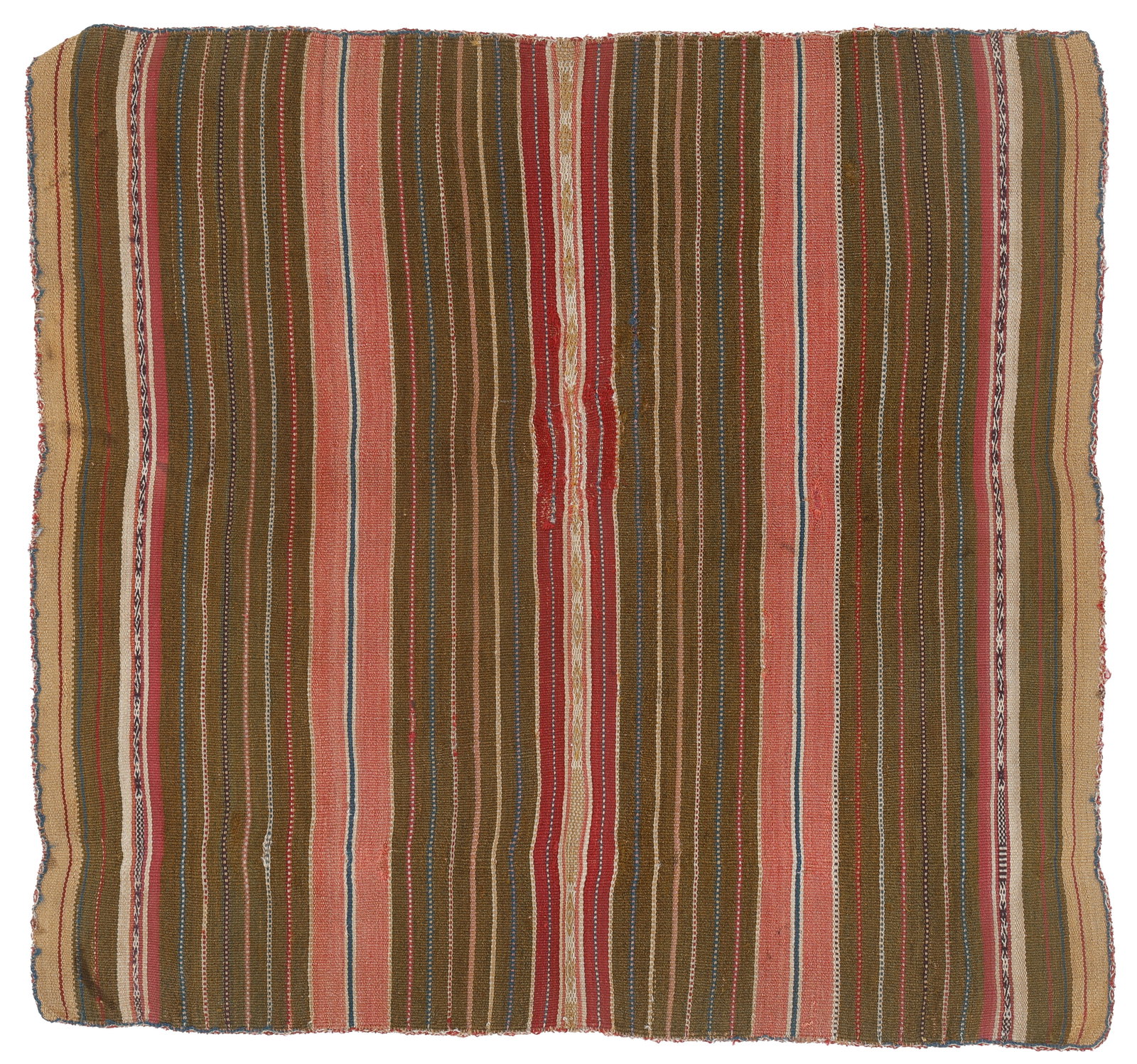 Aymara Woman's Tari Coca Cloth, Prov. of Aroma, Dept. of La Paz, c. 1800-1850 (1 of 3)