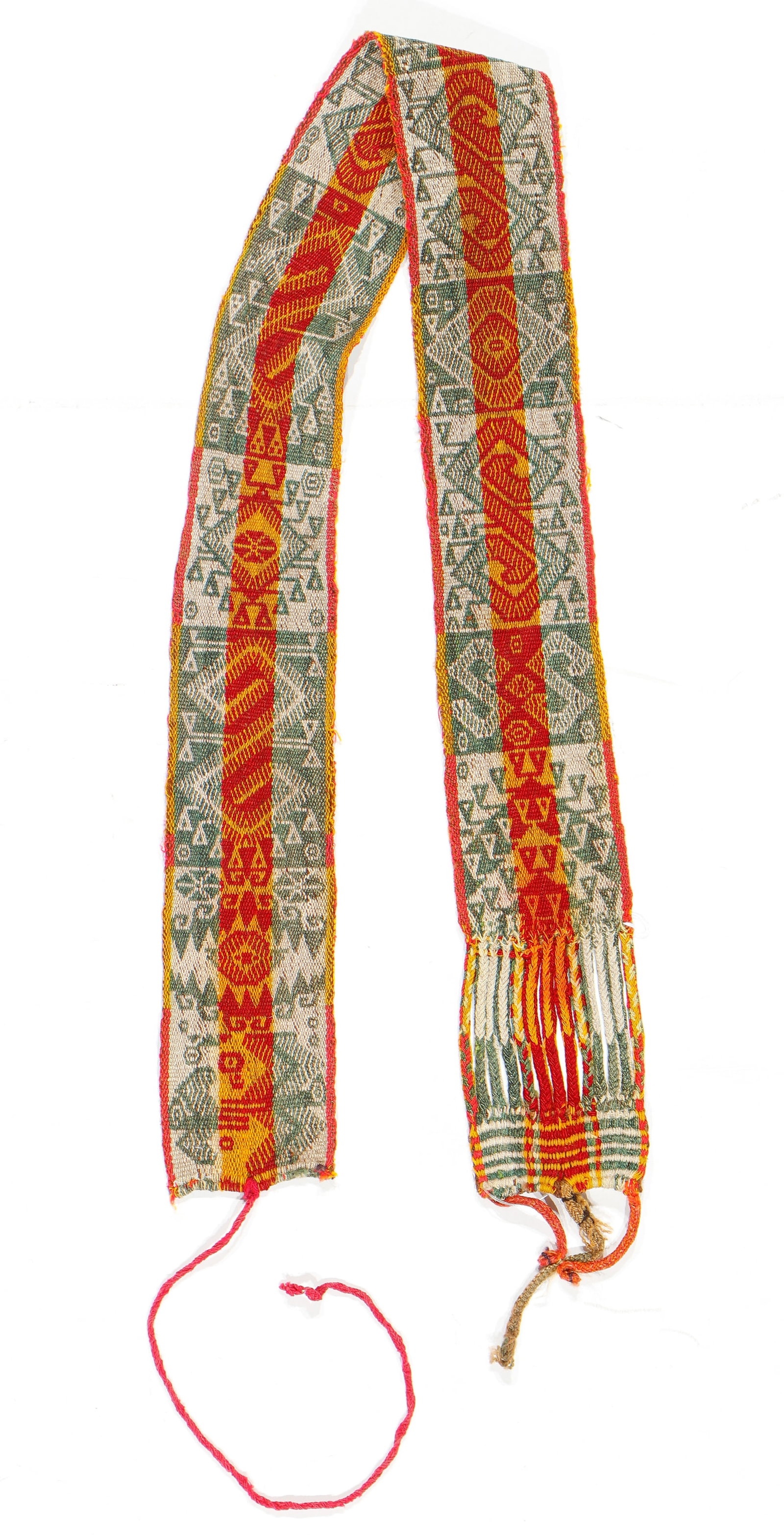 Vintage Chumpi, Ceremonial Belt, Sacaca, Dept. of Potosi, 20th C. (1 of 2)