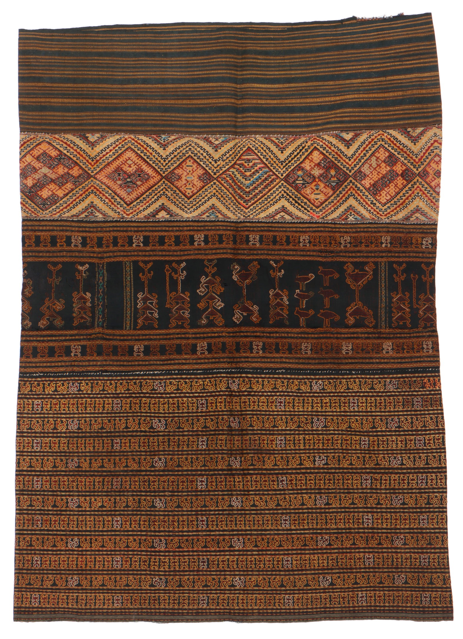 Ha Li Tube Skirt, Hainan Island, South China, Early 20th C. (1 of 3)